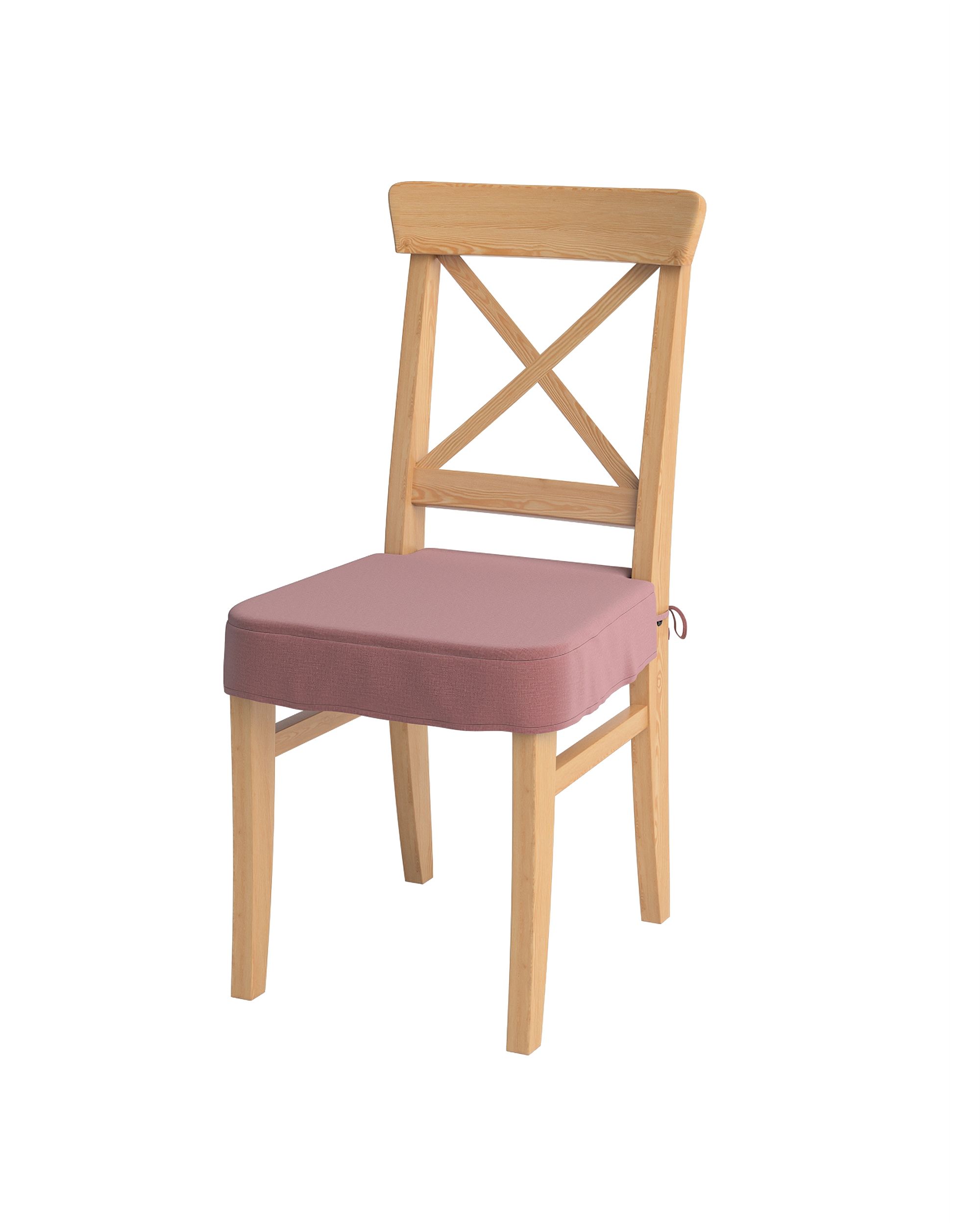 Sitzkissen geeignet für das Ikea Modell Ingolf Farbe violett Stoff samt