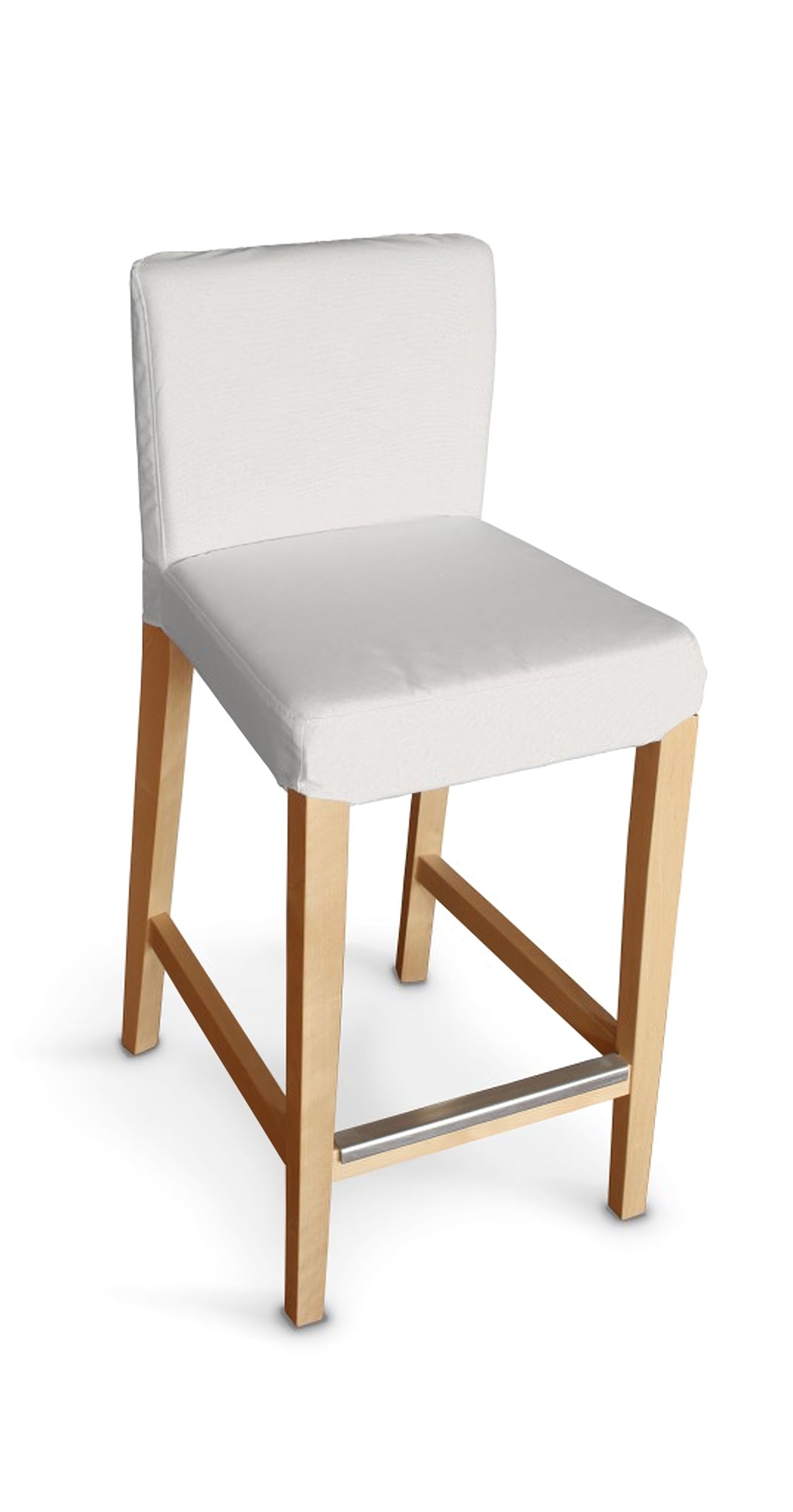 Henriksdal Husse für Barhocker Farbe beige Stoff strukturiert