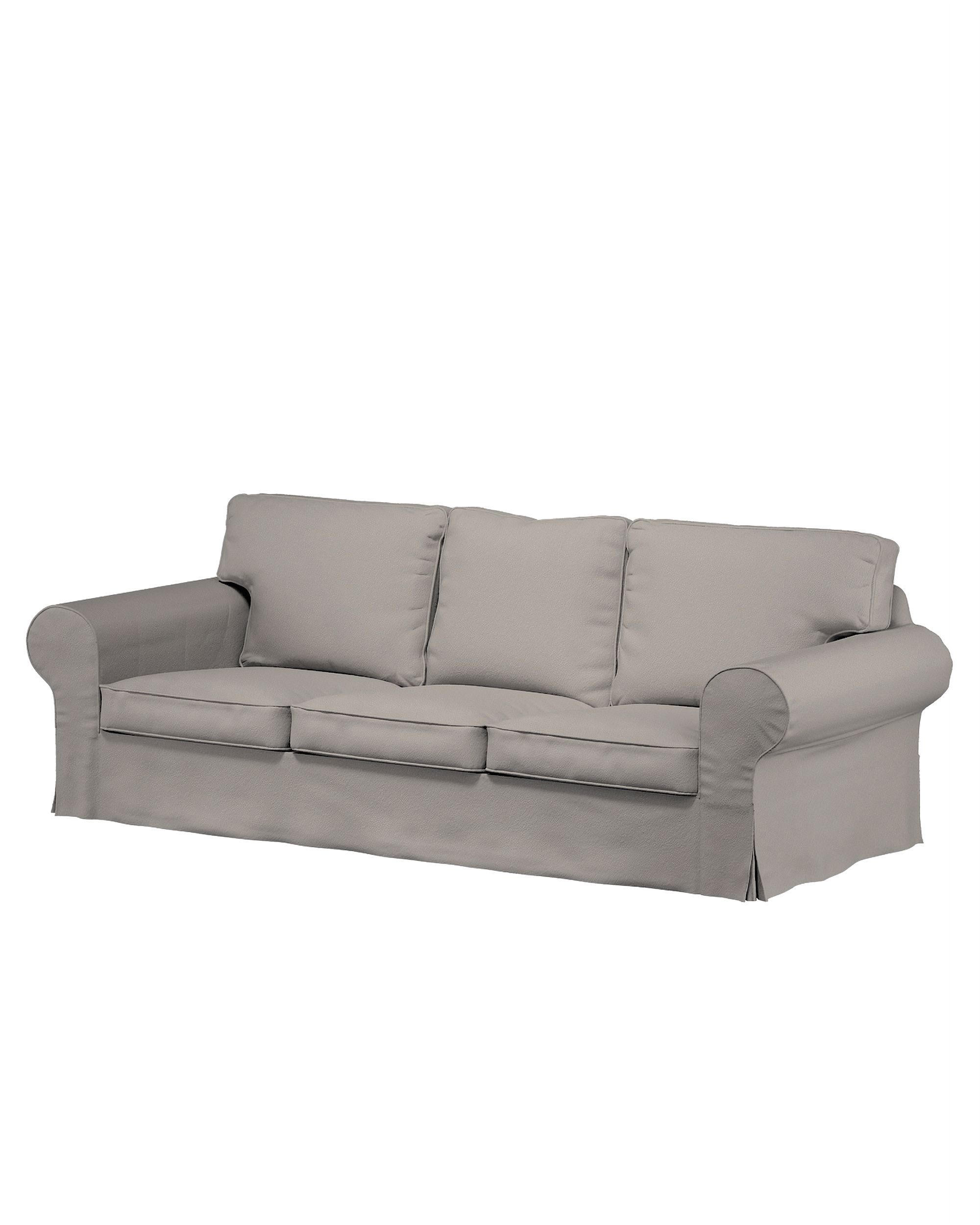 Bezug für Ektorp 3-Sitzer Sofa nicht ausklappbar Farbe beige Stoff strukturiert