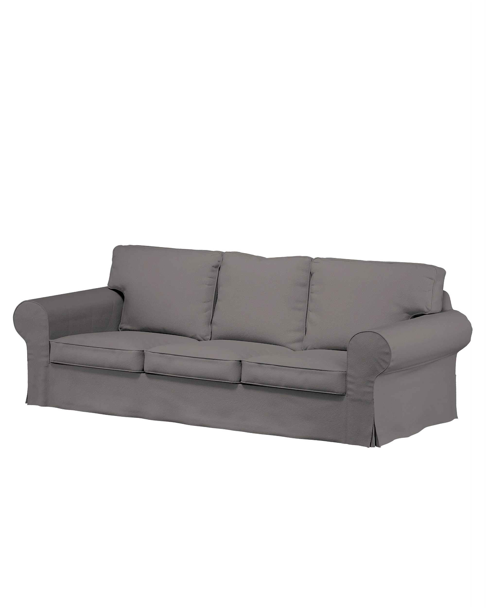 Bezug für Ektorp 3-Sitzer Sofa nicht ausklappbar Farbe beige Stoff strukturiert