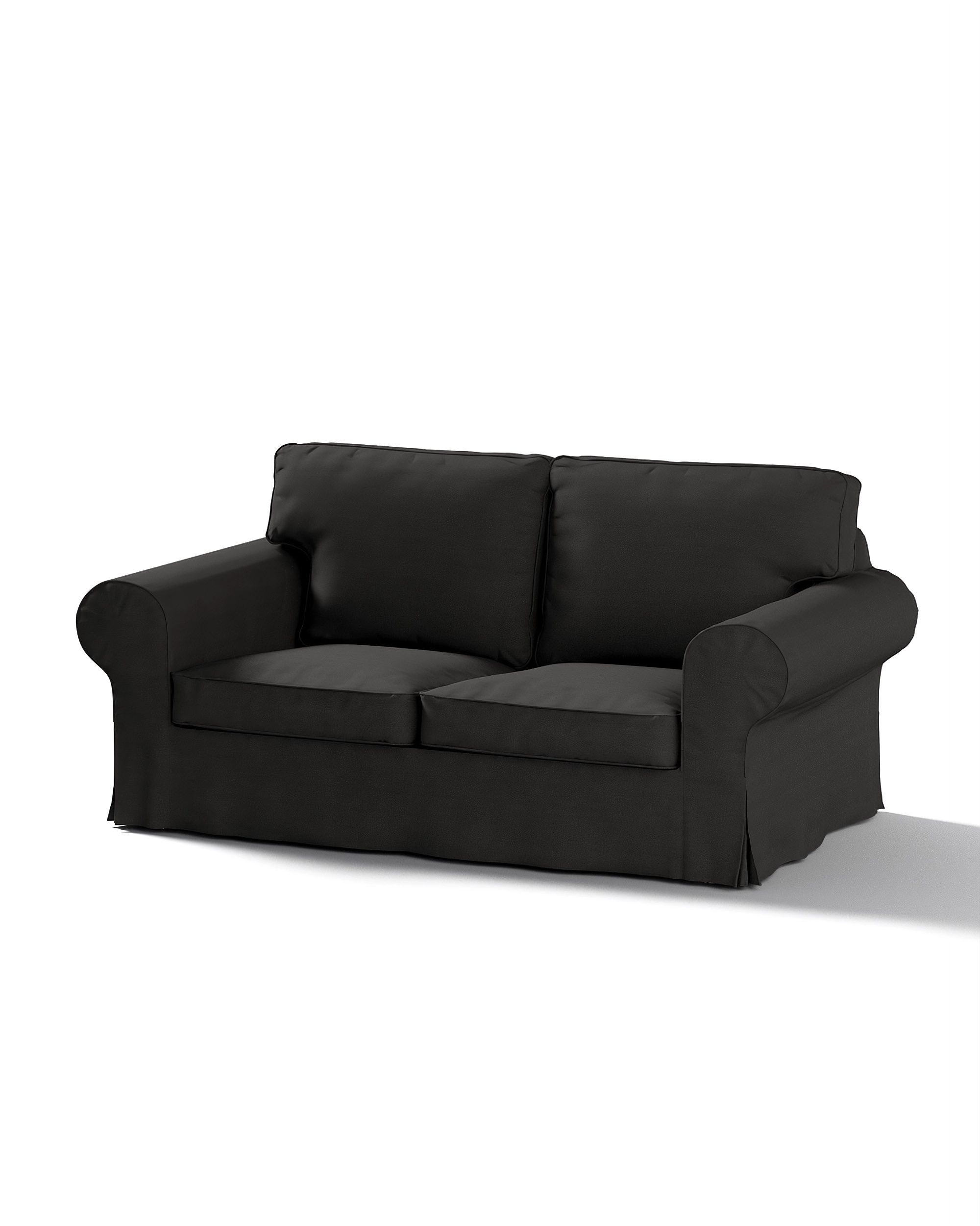 Bezug für Ektorp 2-Sitzer Sofa nicht ausklappbar Farbe grau