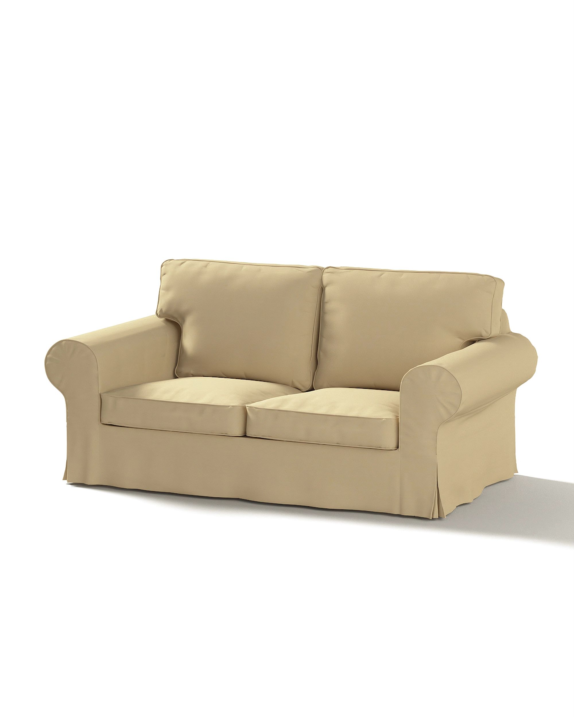 Bezug für Ektorp 2-Sitzer Sofa nicht ausklappbar Farbe beige