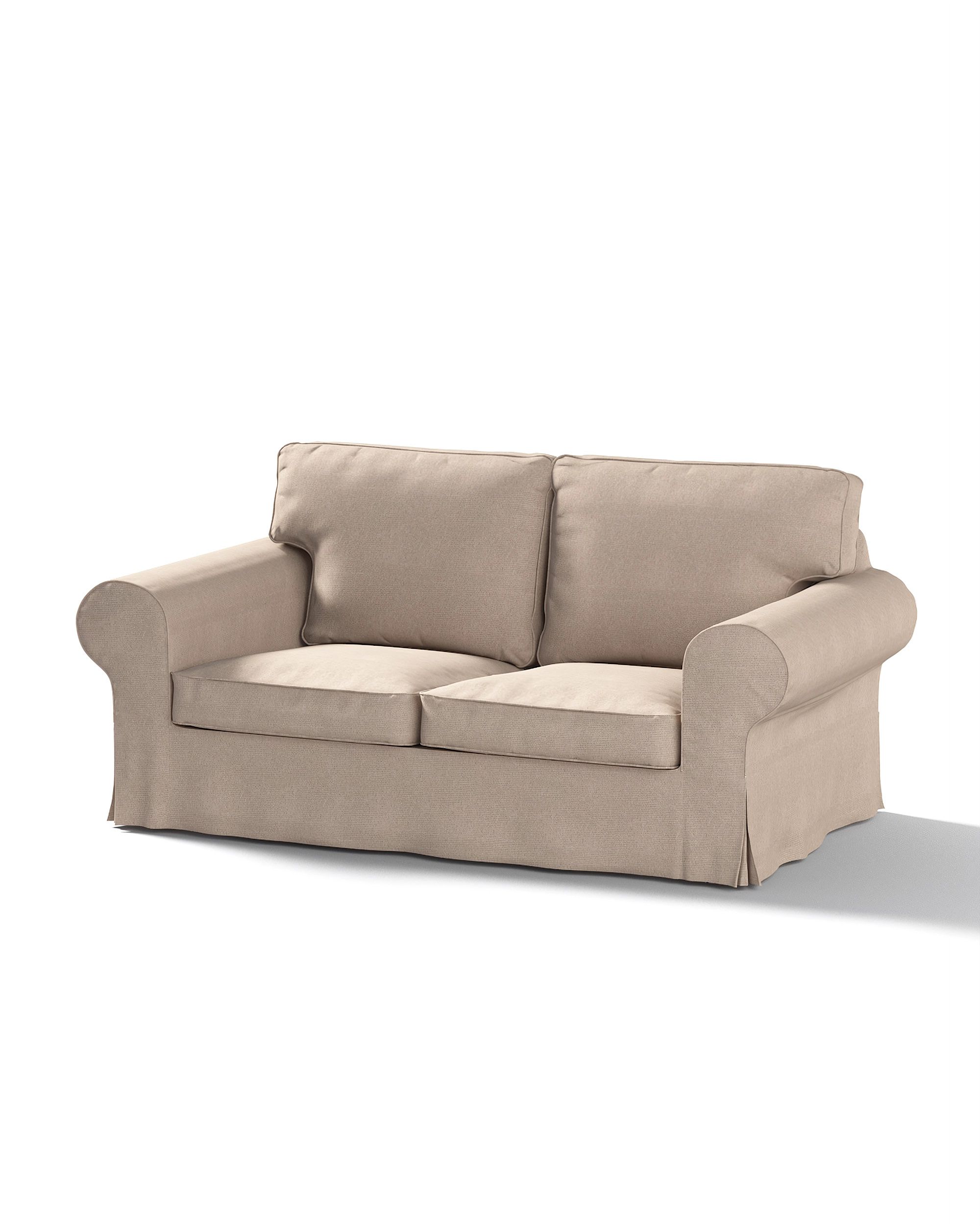 Bezug für Ektorp 2-Sitzer Sofa nicht ausklappbar Farbe beige Stoff strukturiert