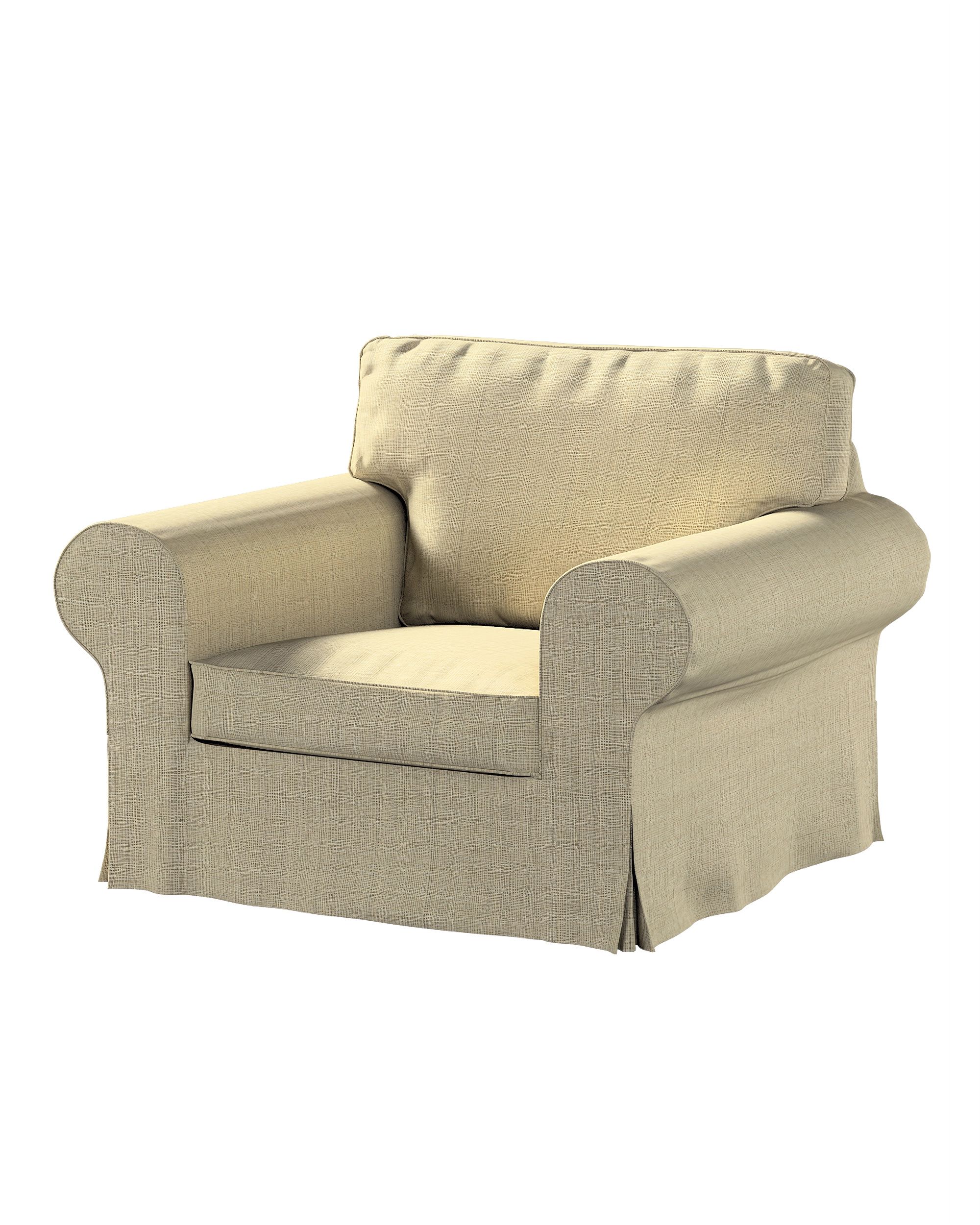 Bezug für Ektorp Sessel Farbe beige Stoff strukturiert