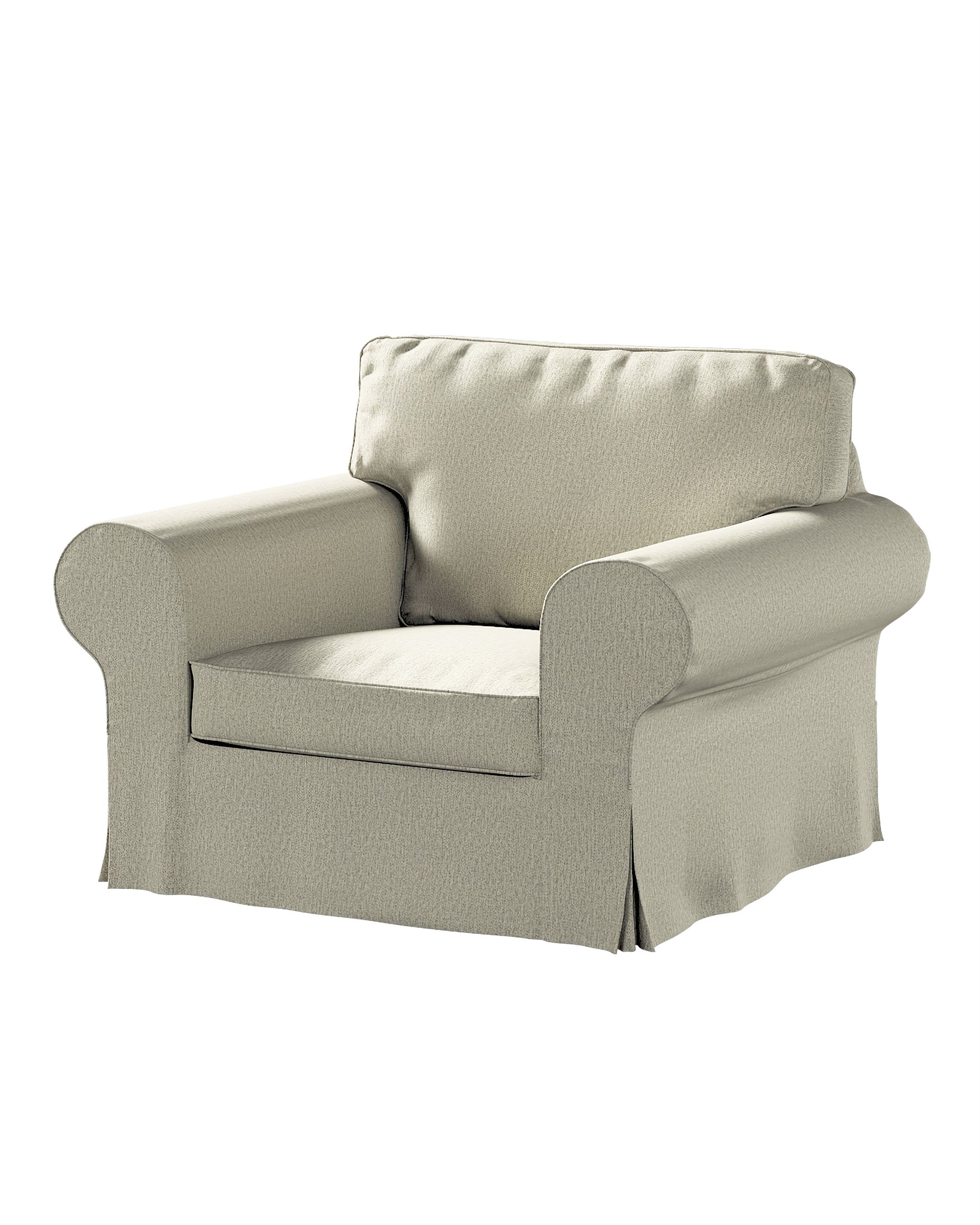 Bezug für Ektorp Sessel Farbe beige Stoff strukturiert