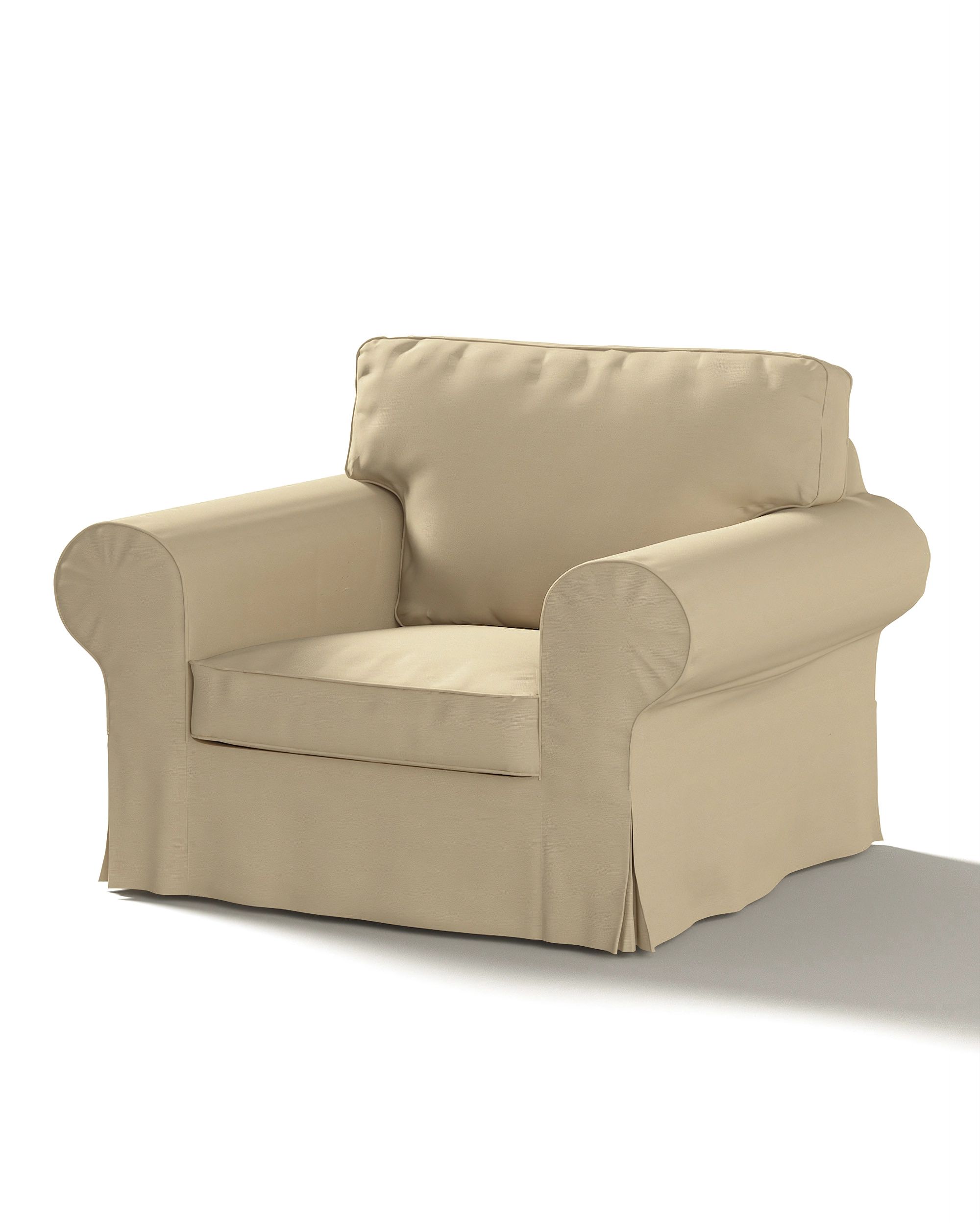 Bezug für Ektorp Sessel Farbe beige