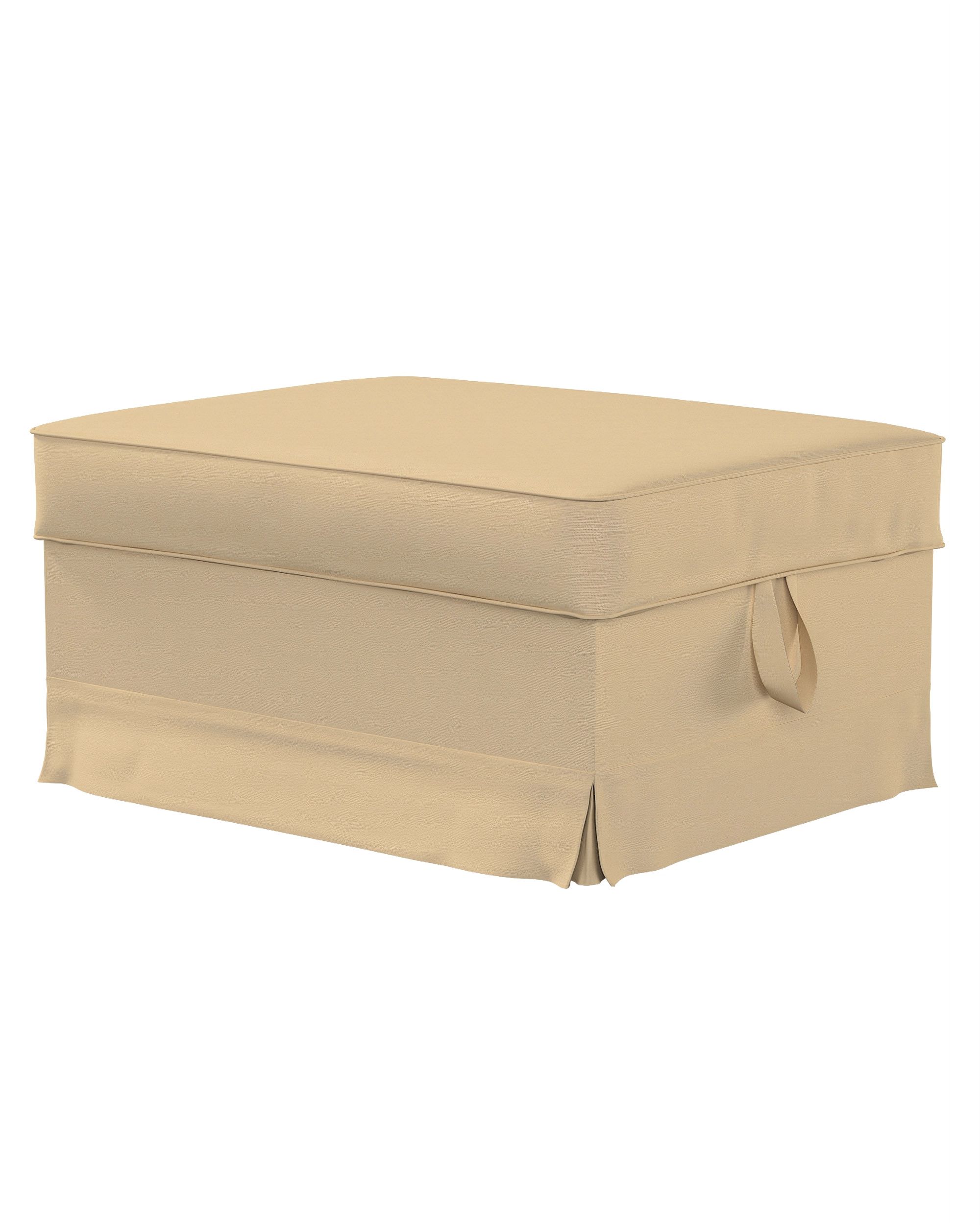 Bezug für Ektorp Bromma Hocker Farbe beige