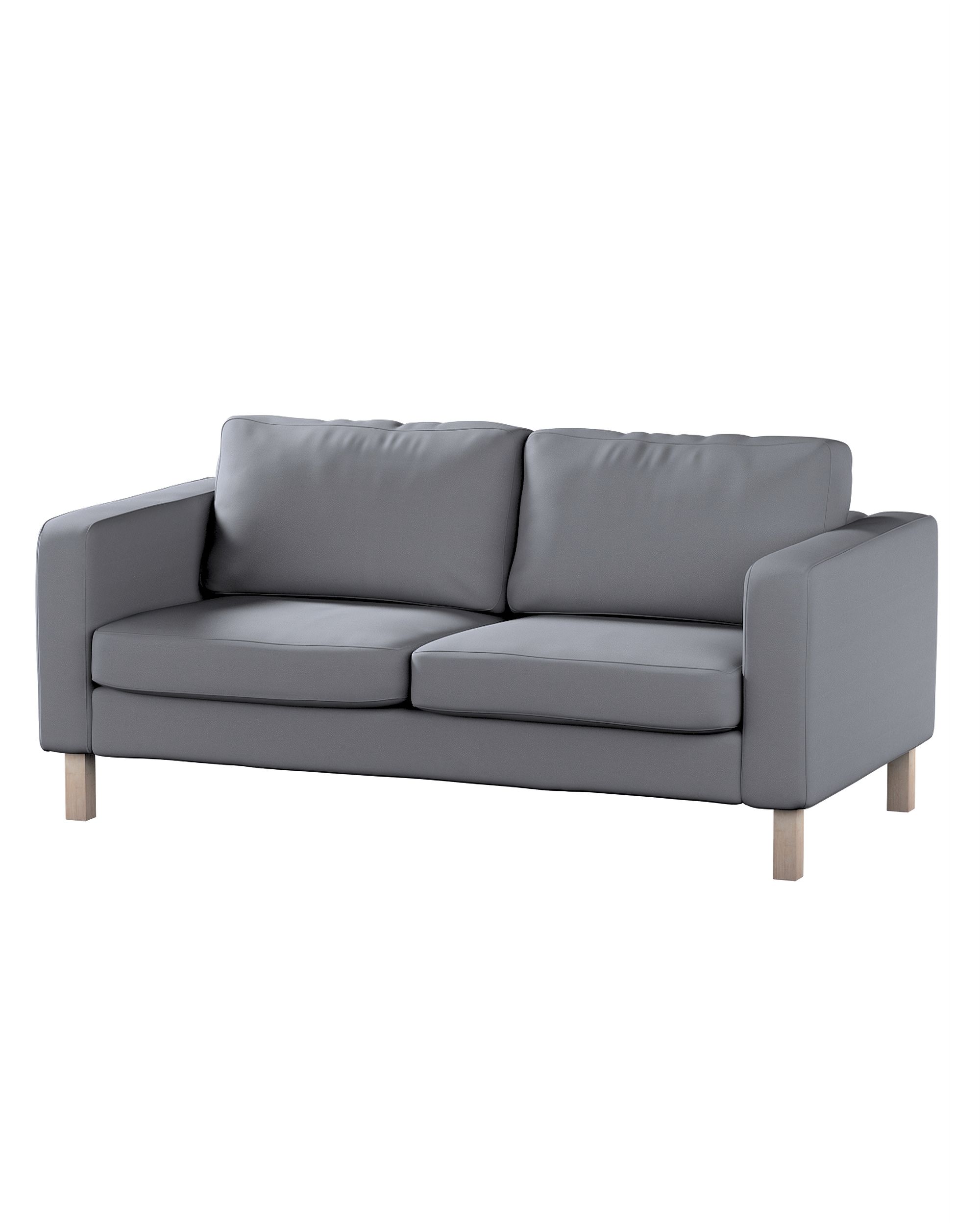 Bezug für Karlstad 2-Sitzer Sofa nicht ausklappbar Farbe grau