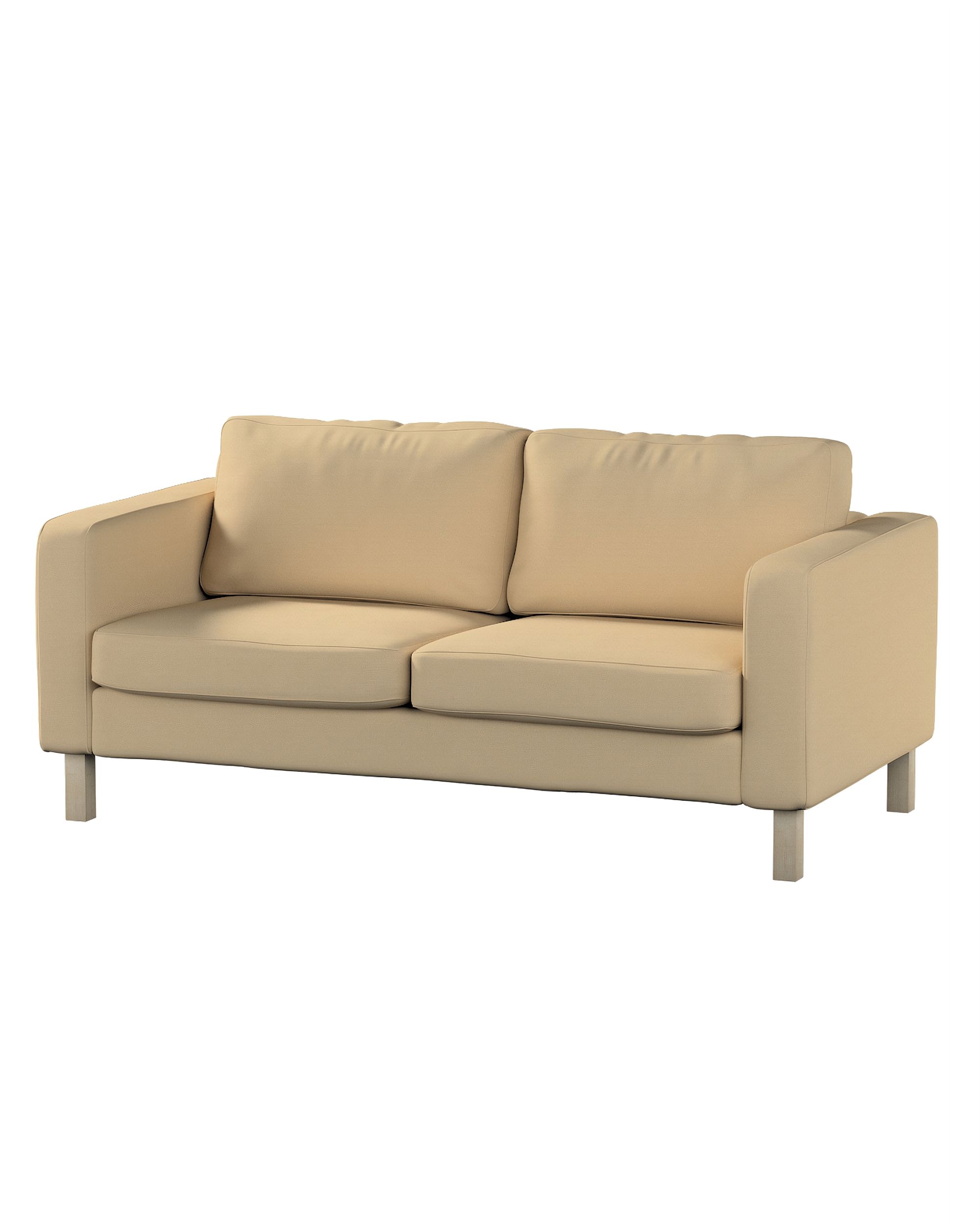 Bezug für Karlstad 2-Sitzer Sofa nicht ausklappbar Farbe beige