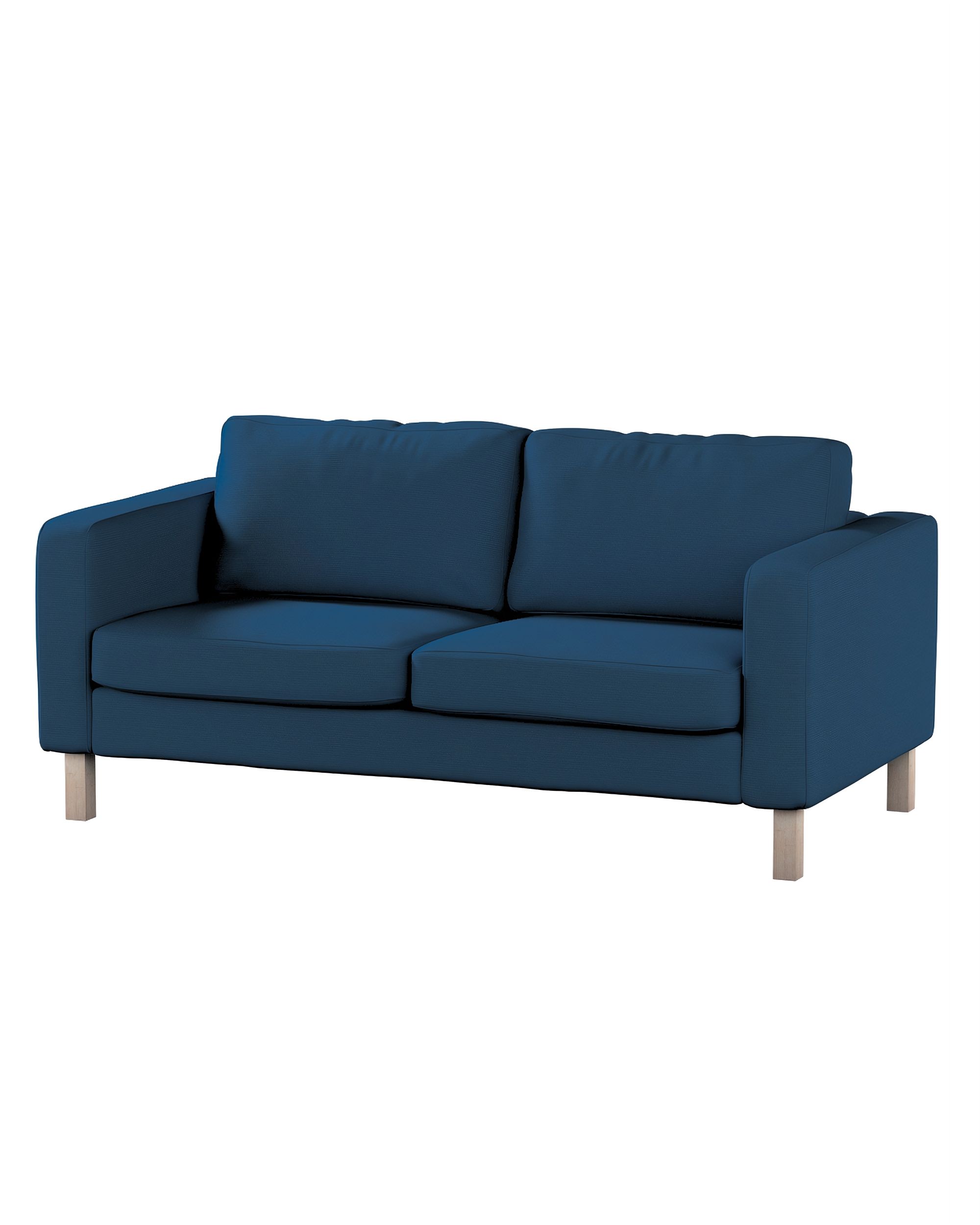 Bezug für Karlstad 2-Sitzer Sofa nicht ausklappbar Farbe dunkelblau