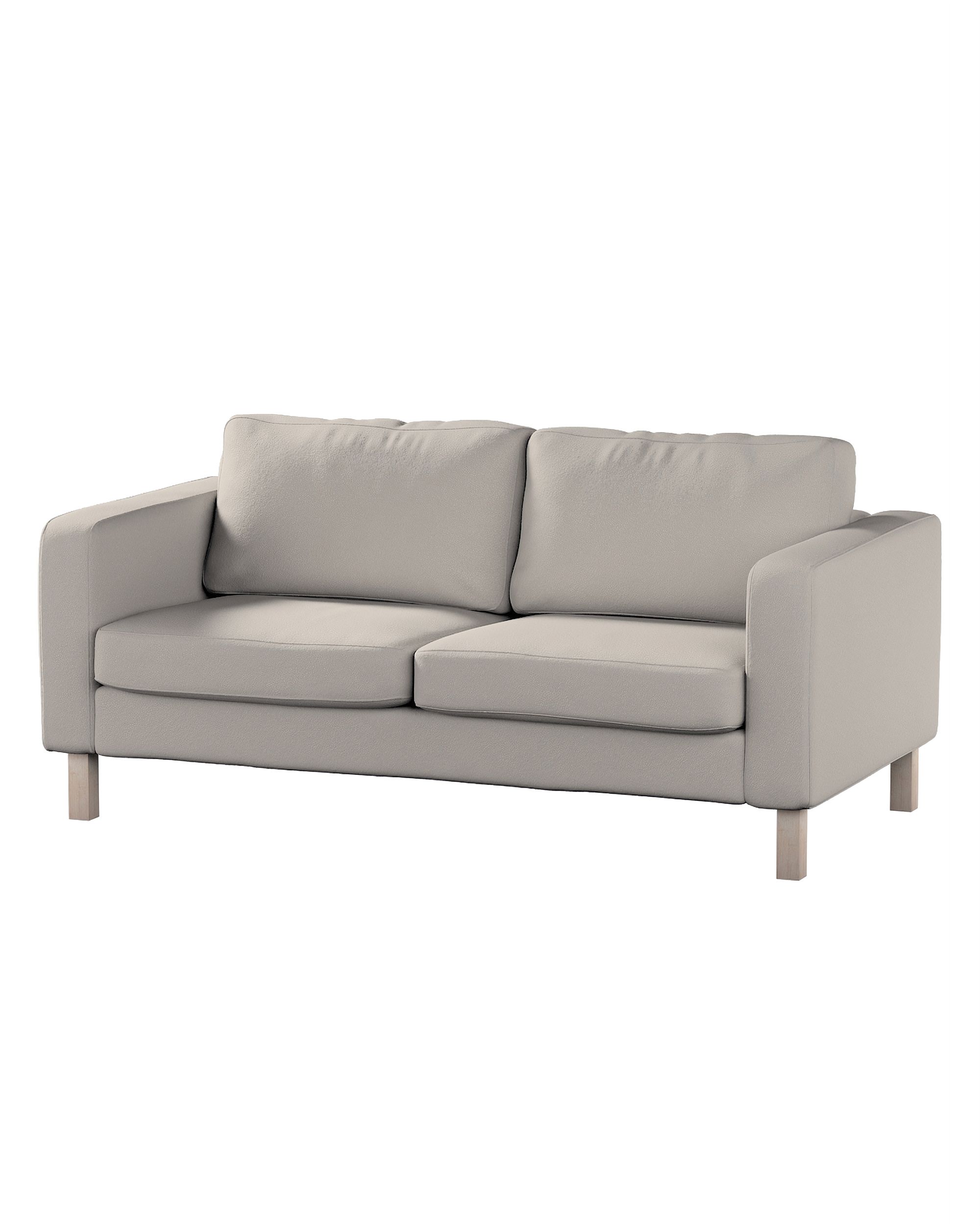 Bezug für Karlstad 2-Sitzer Sofa nicht ausklappbar Farbe beige Stoff strukturiert