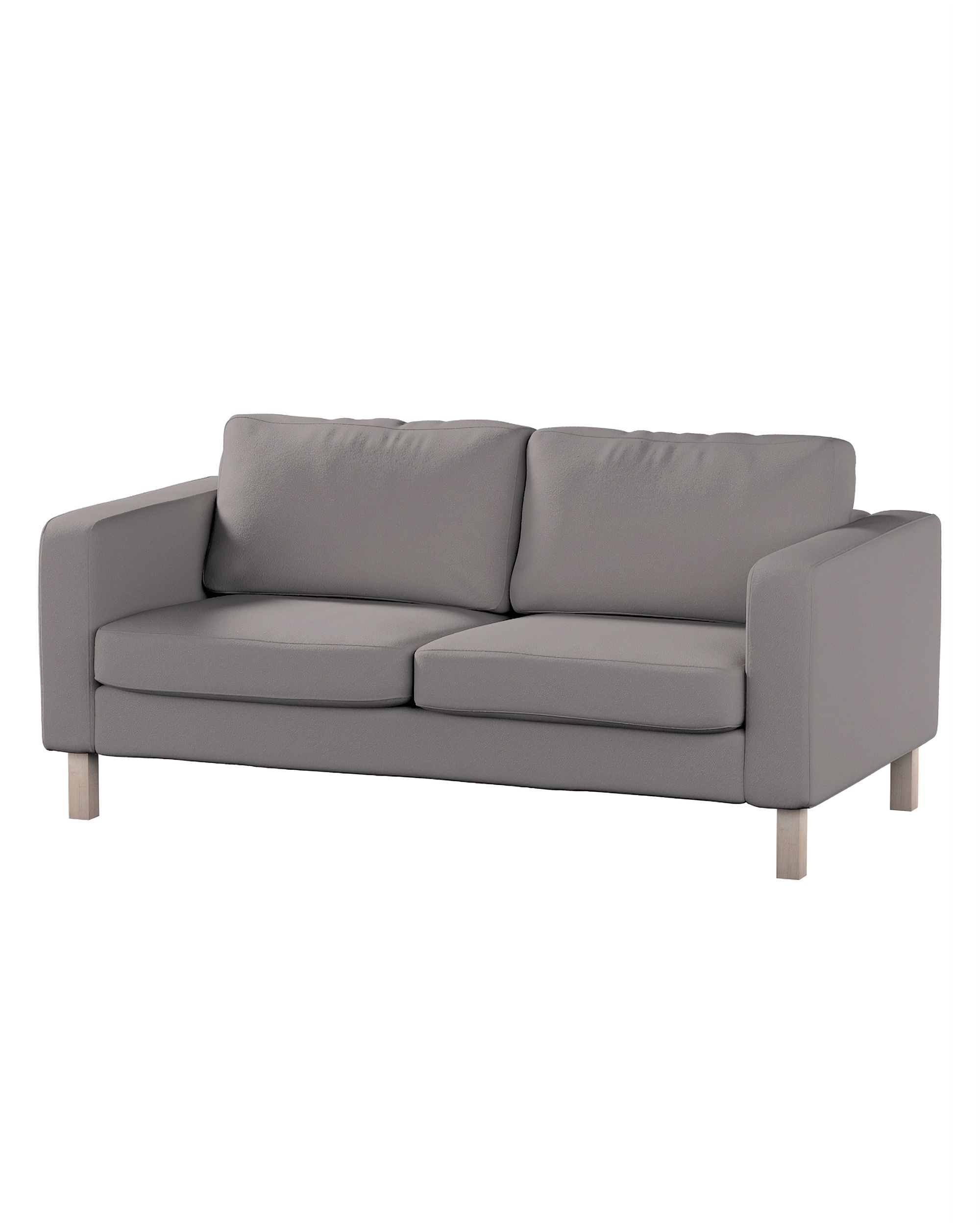 Bezug für Karlstad 2-Sitzer Sofa nicht ausklappbar Farbe beige Stoff strukturiert