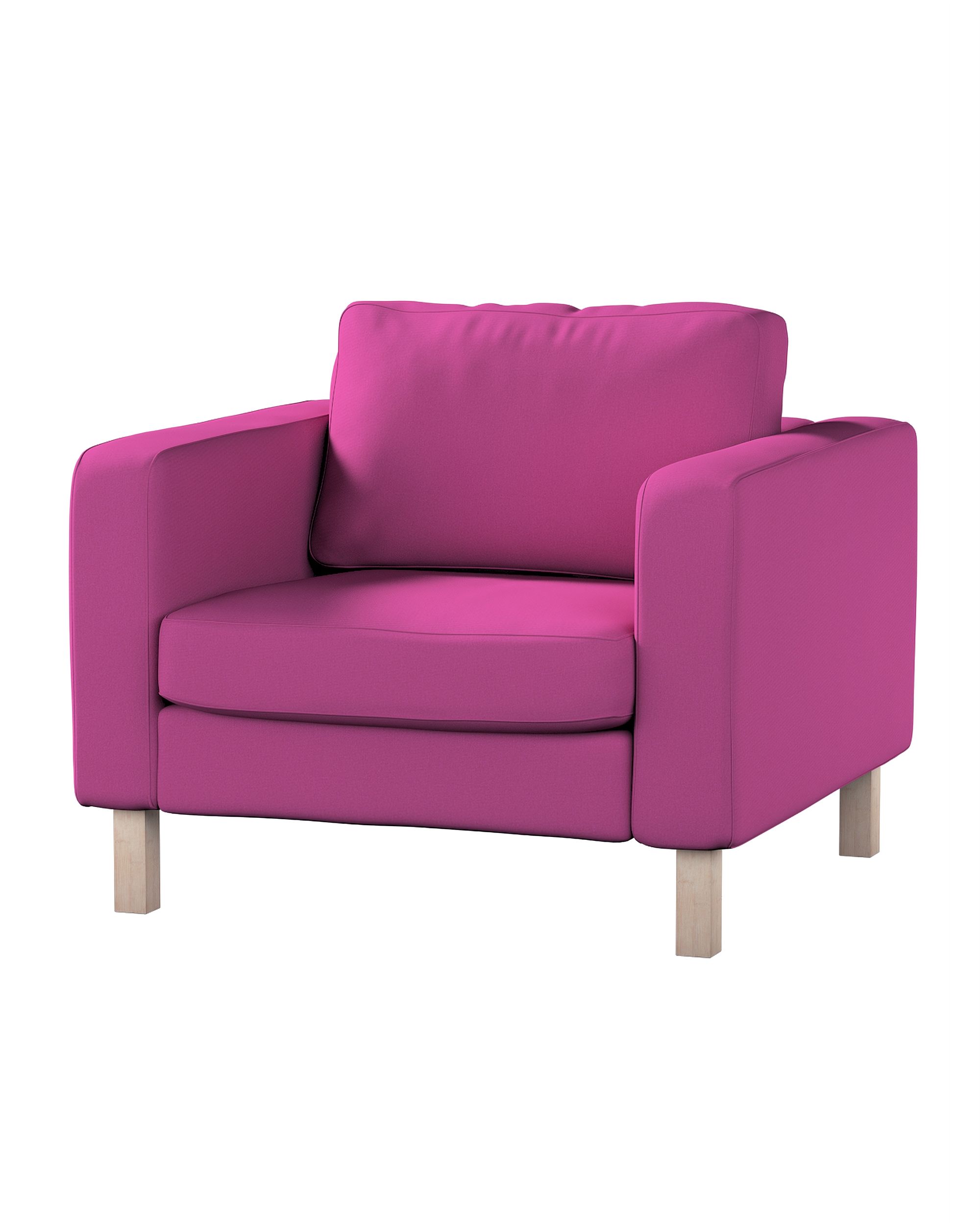 Bezug für Karlstad Sessel Farbe rosa Stoff strukturiert