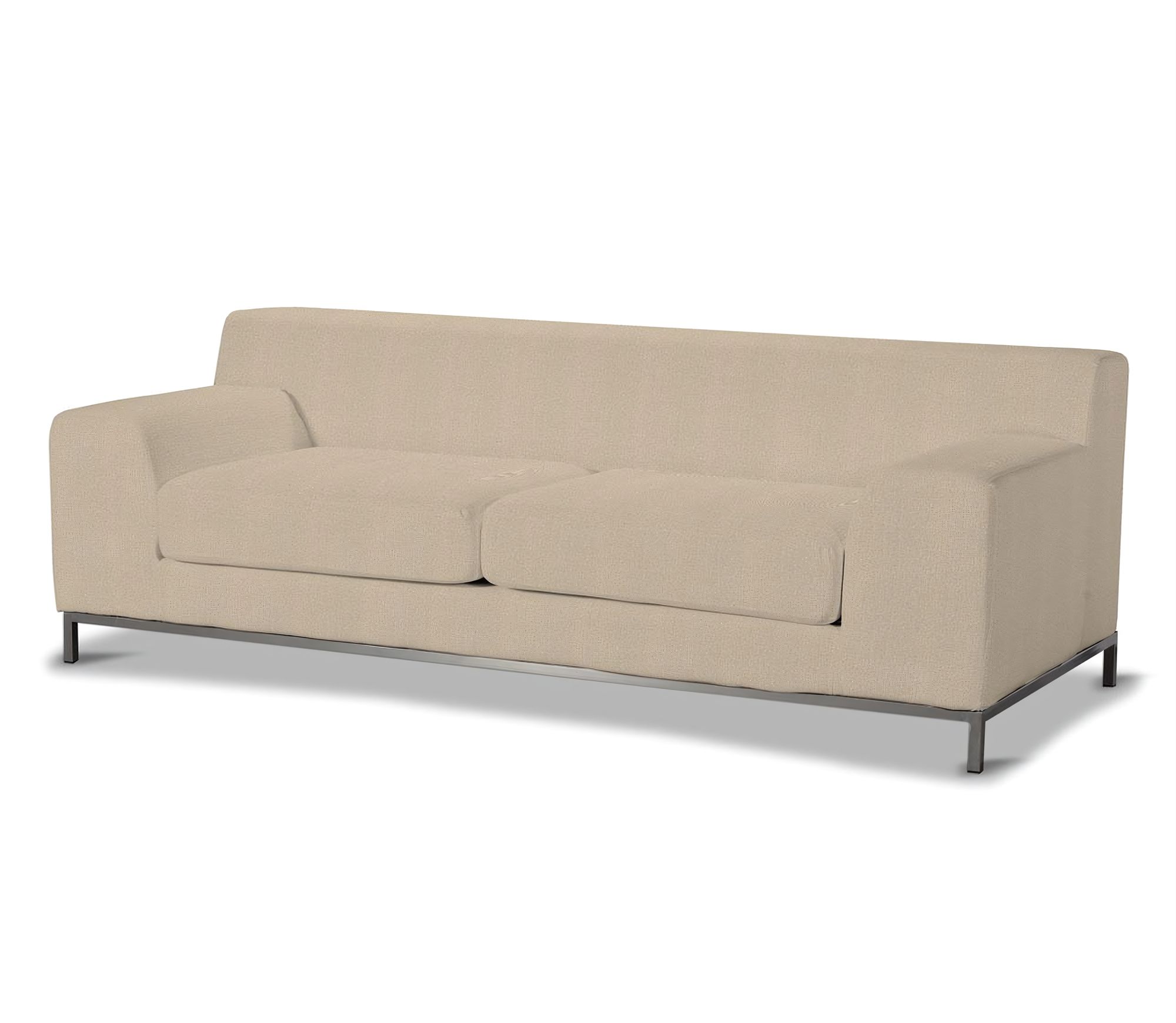 Bezug für Kramfors 3-Sitzer Sofa Farbe beige Stoff strukturiert