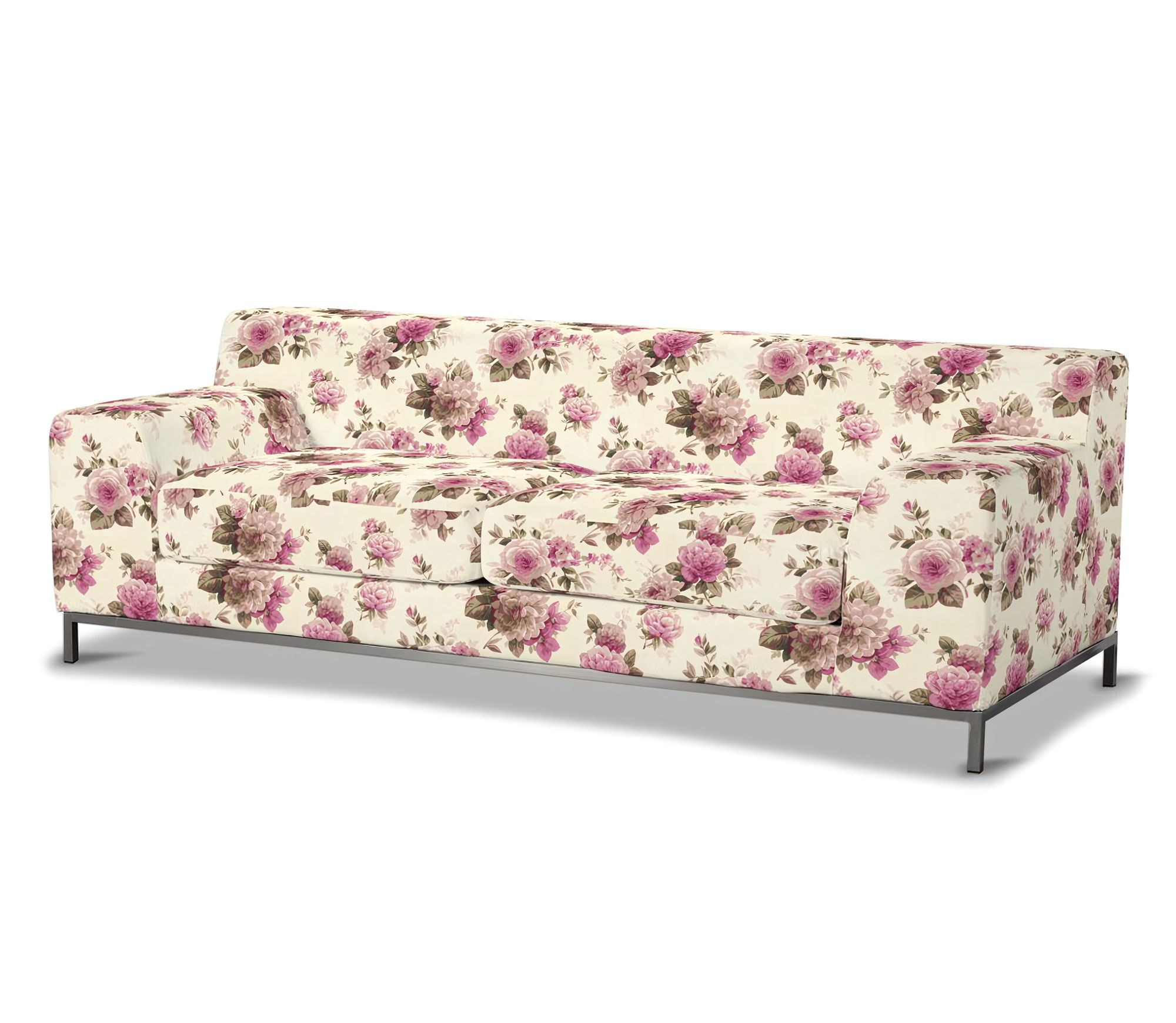 Bezug für Kramfors 3-Sitzer Sofa Farbe bunt Stoff gemustert