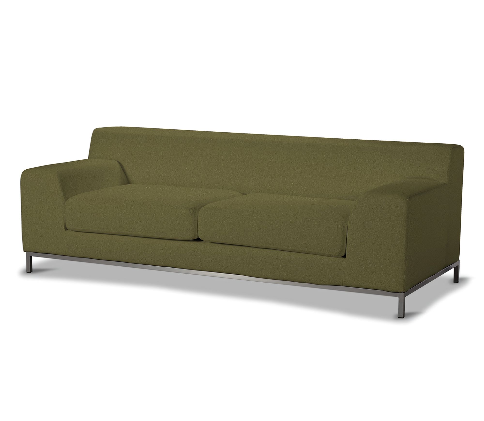Bezug für Kramfors 3-Sitzer Sofa Farbe grün Stoff strukturiert