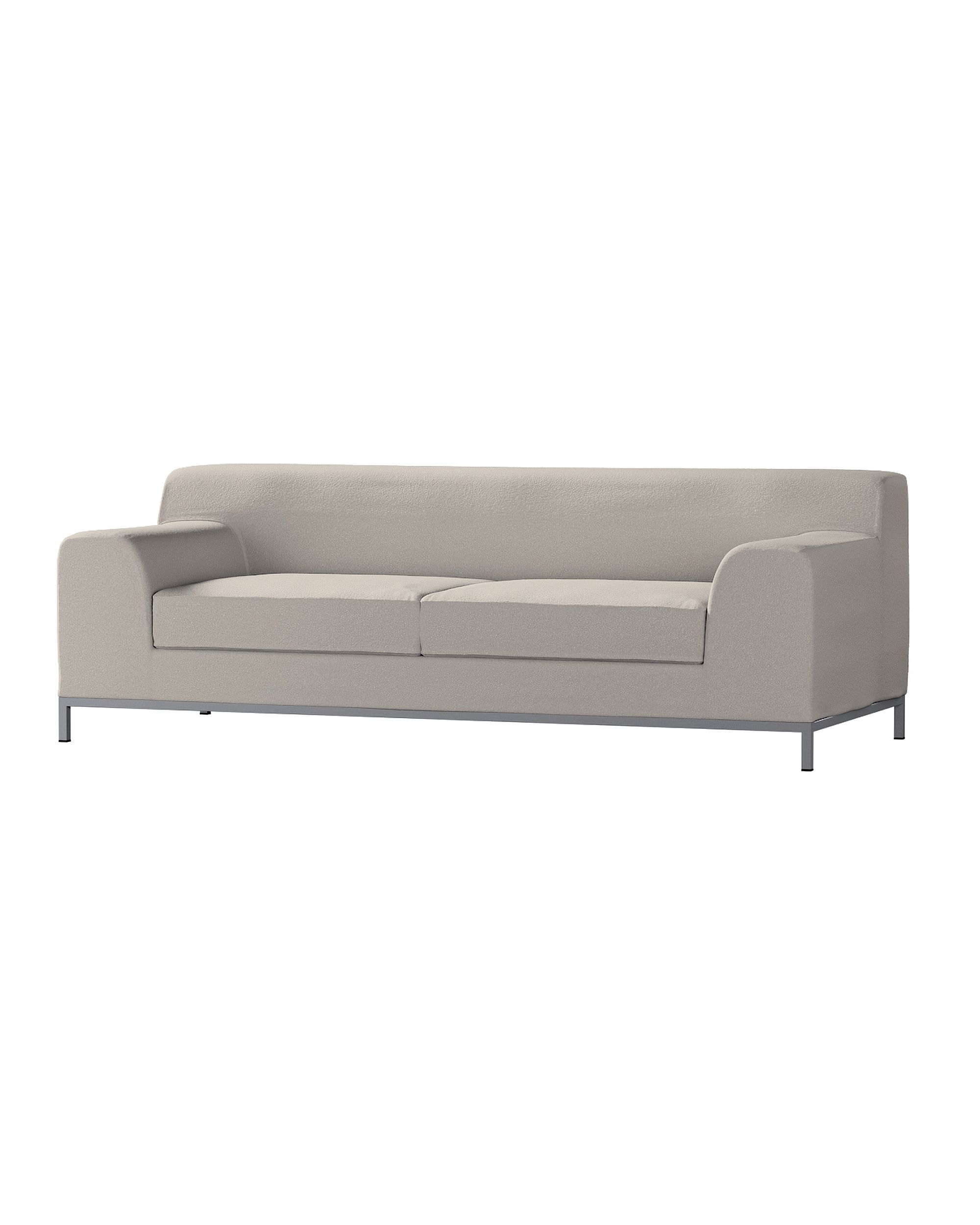 Bezug für Kramfors 3-Sitzer Sofa Farbe beige Stoff strukturiert