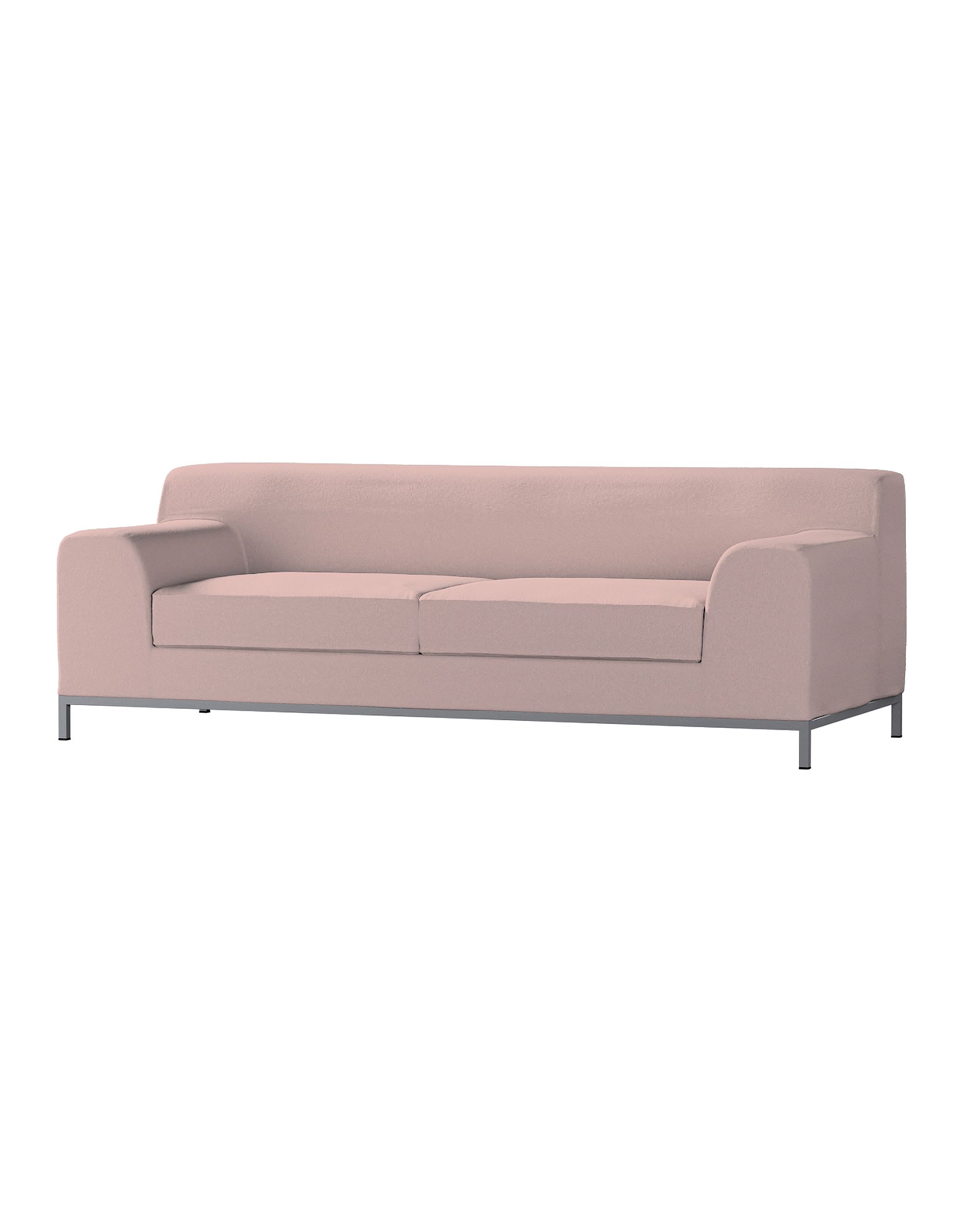 Bezug für Kramfors 3-Sitzer Sofa Farbe rosa Stoff strukturiert