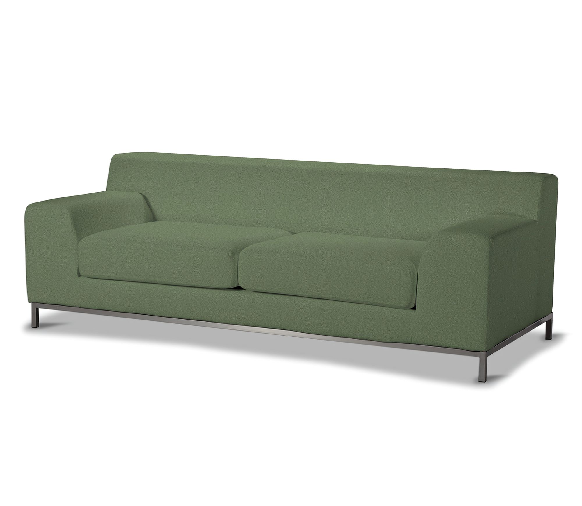 Bezug für Kramfors 3-Sitzer Sofa Farbe grün Stoff strukturiert