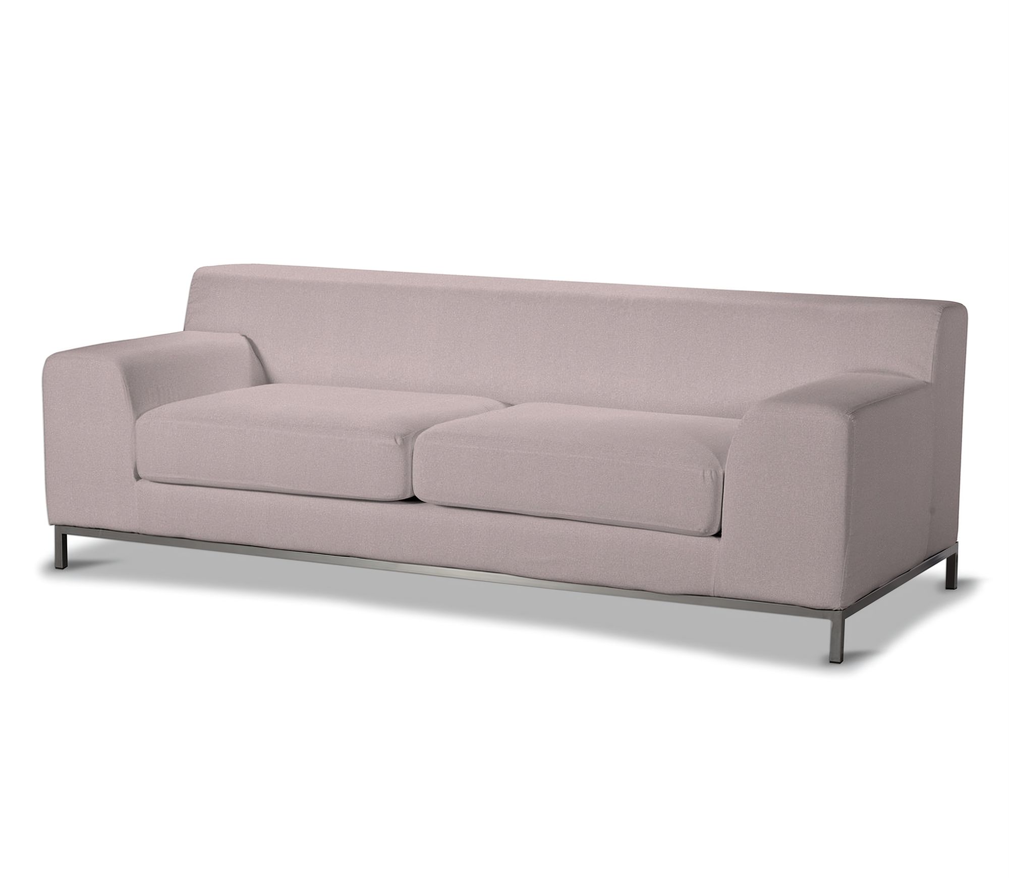 Bezug für Kramfors 3-Sitzer Sofa Farbe rosa Stoff strukturiert