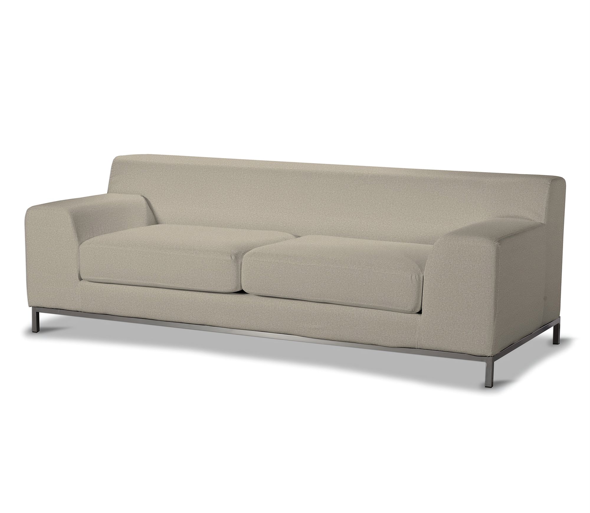 Bezug für Kramfors 3-Sitzer Sofa Farbe beige Stoff strukturiert