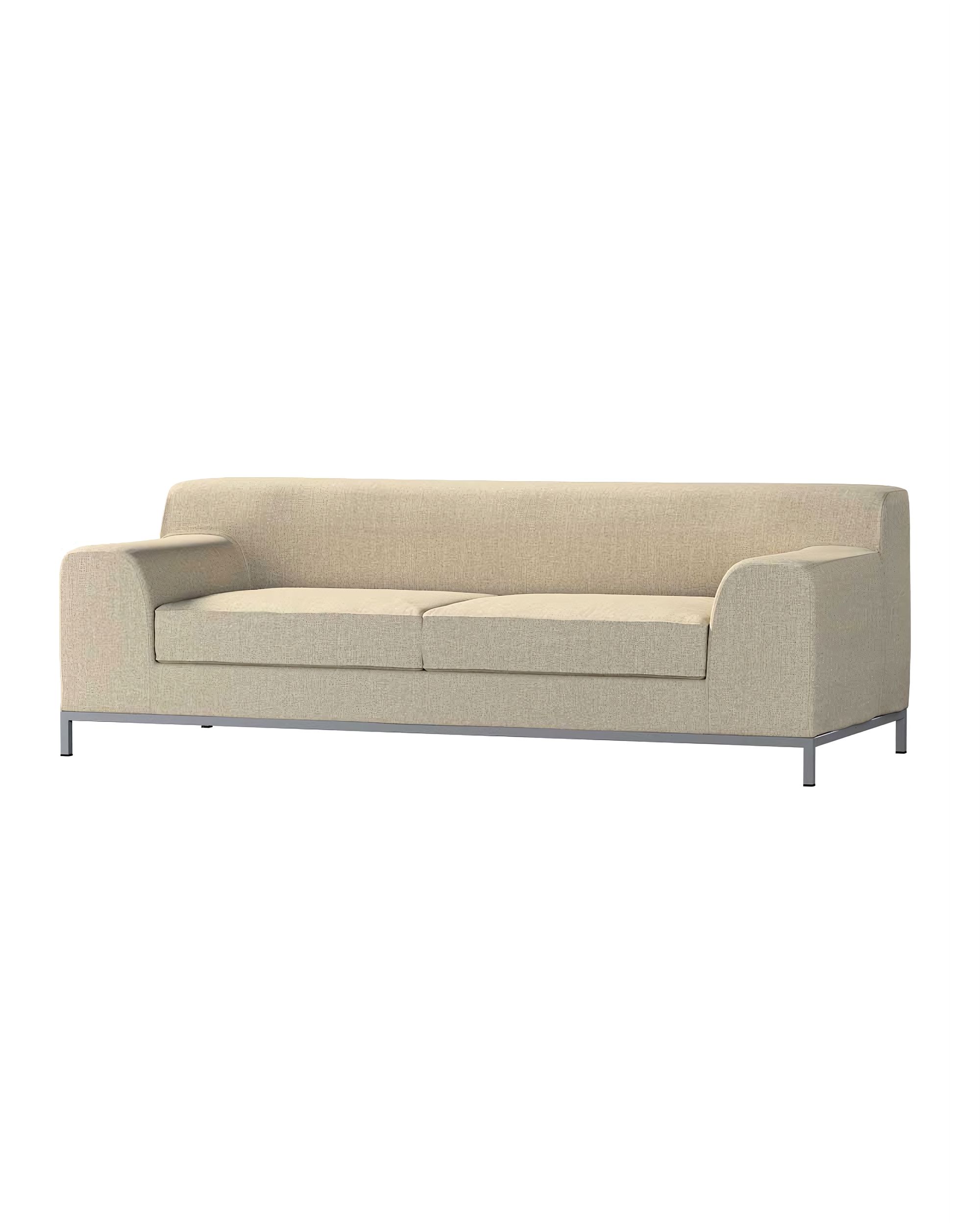 Bezug für Kramfors 3-Sitzer Sofa Farbe beige Stoff strukturiert
