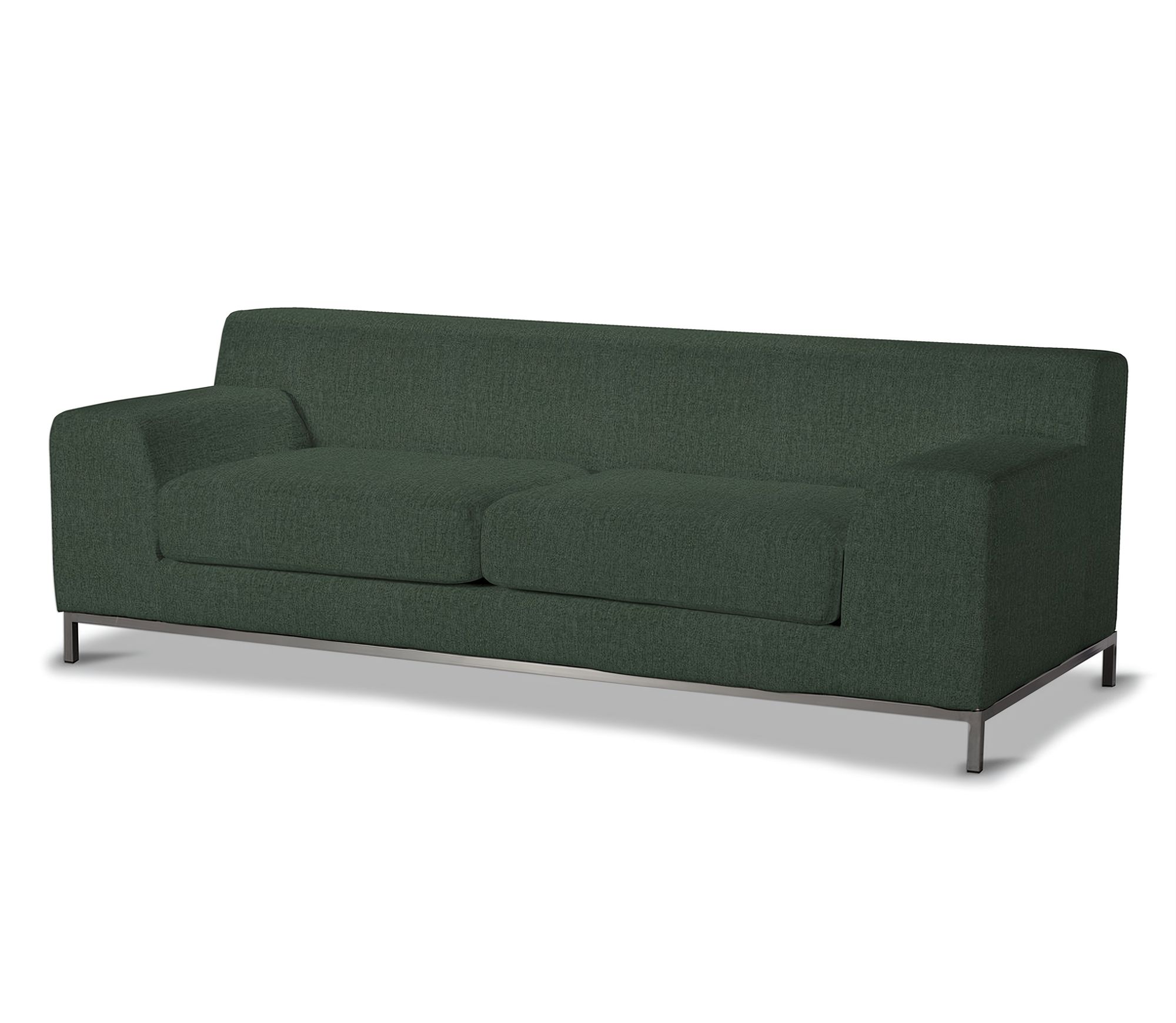 Bezug für Kramfors 3-Sitzer Sofa Farbe grün Stoff strukturiert
