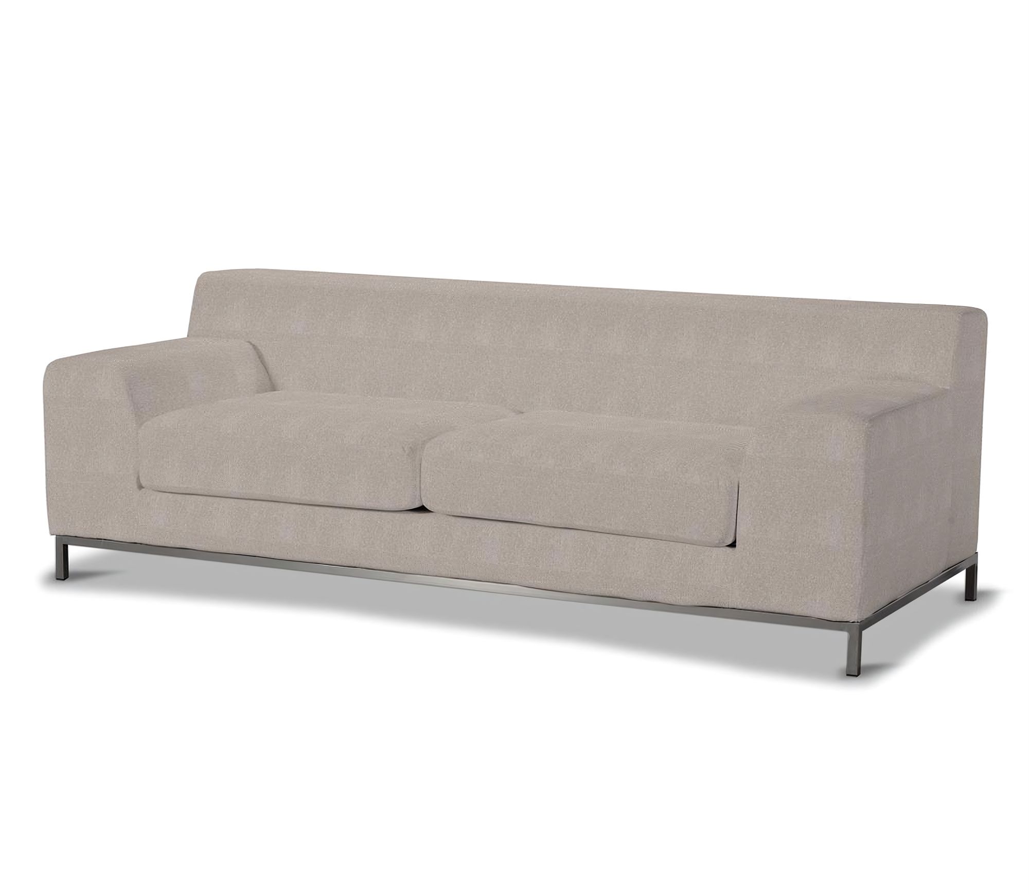 Bezug für Kramfors 3-Sitzer Sofa Farbe beige Stoff strukturiert