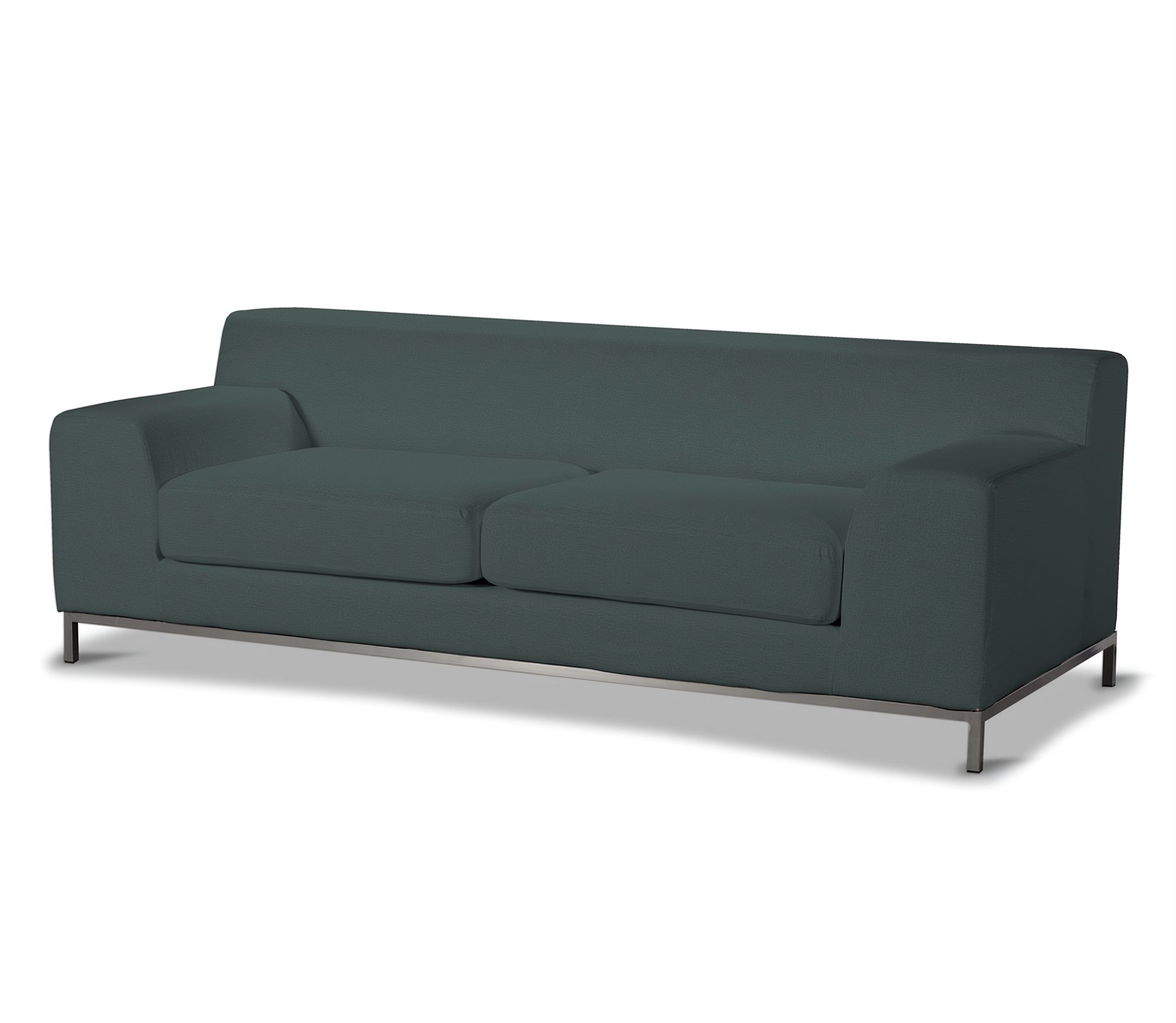 Bezug für Kramfors 3-Sitzer Sofa Farbe grün Stoff samt
