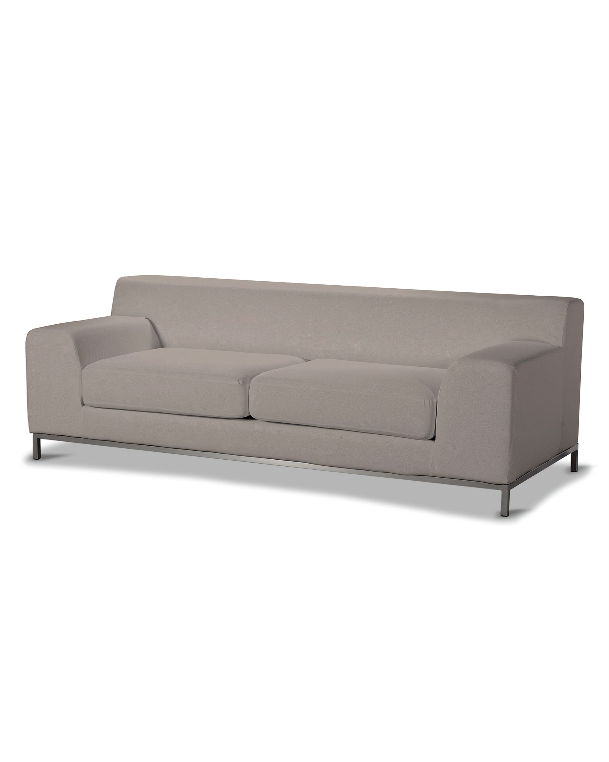 Bezug für Kramfors 3-Sitzer Sofa Farbe beige Stoff samt