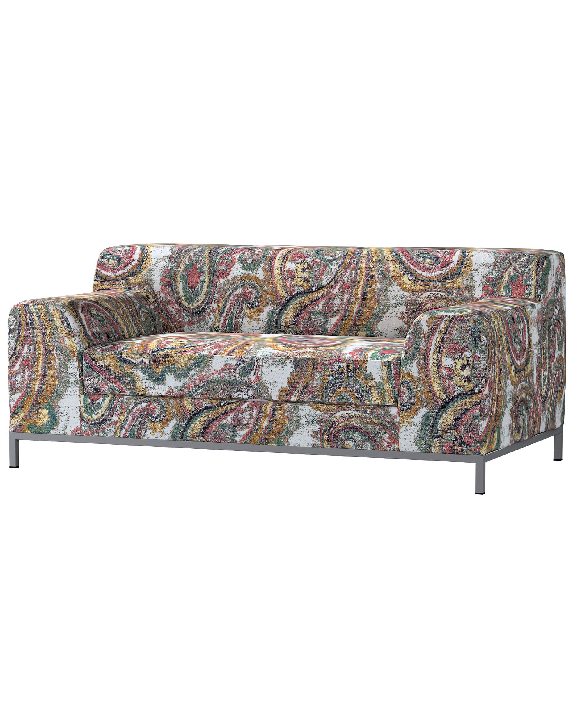 Bezug für Kramfors 2-Sitzer Sofa Farbe bunt Stoff strukturiert, gemustert