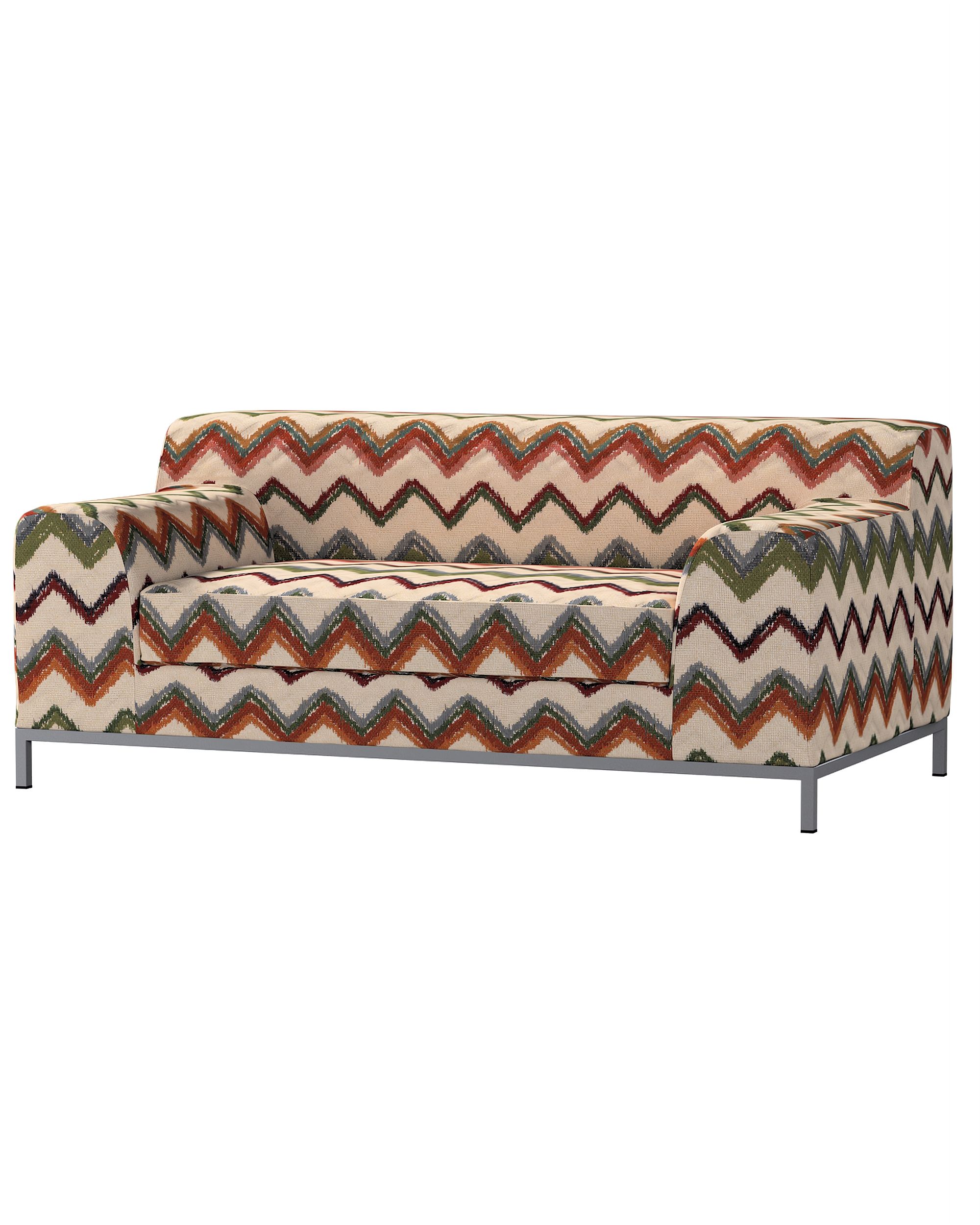 Bezug für Kramfors 2-Sitzer Sofa Farbe bunt Stoff strukturiert, gemustert