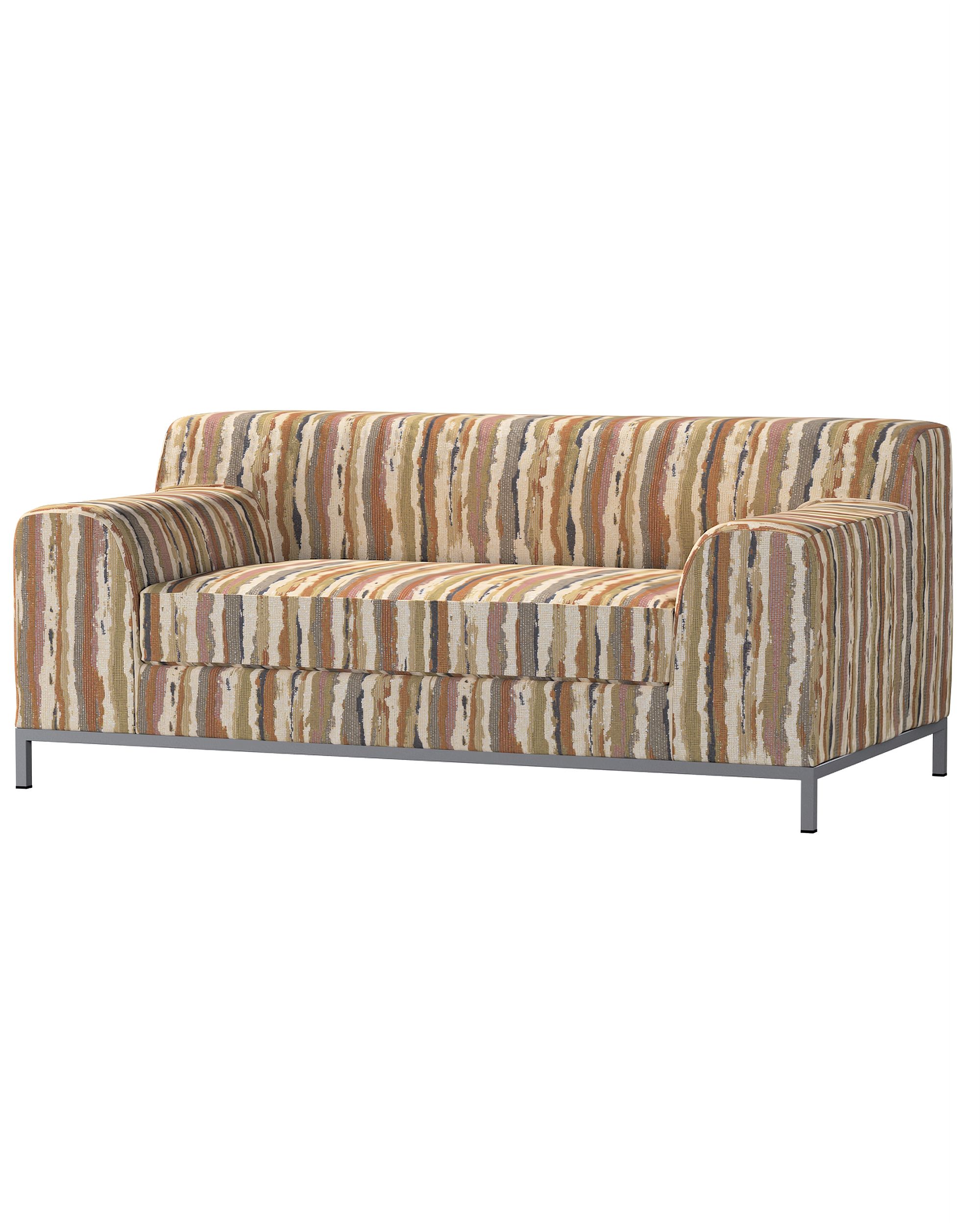 Bezug für Kramfors 2-Sitzer Sofa Farbe beige Stoff strukturiert, gemustert