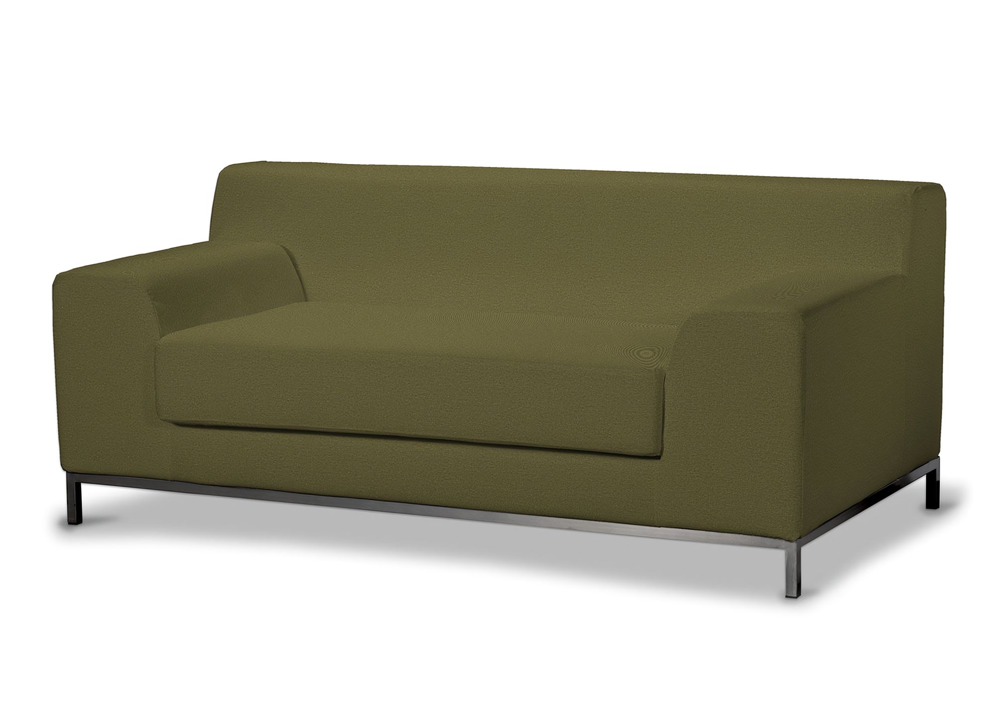 Bezug für Kramfors 2-Sitzer Sofa Farbe grün Stoff strukturiert