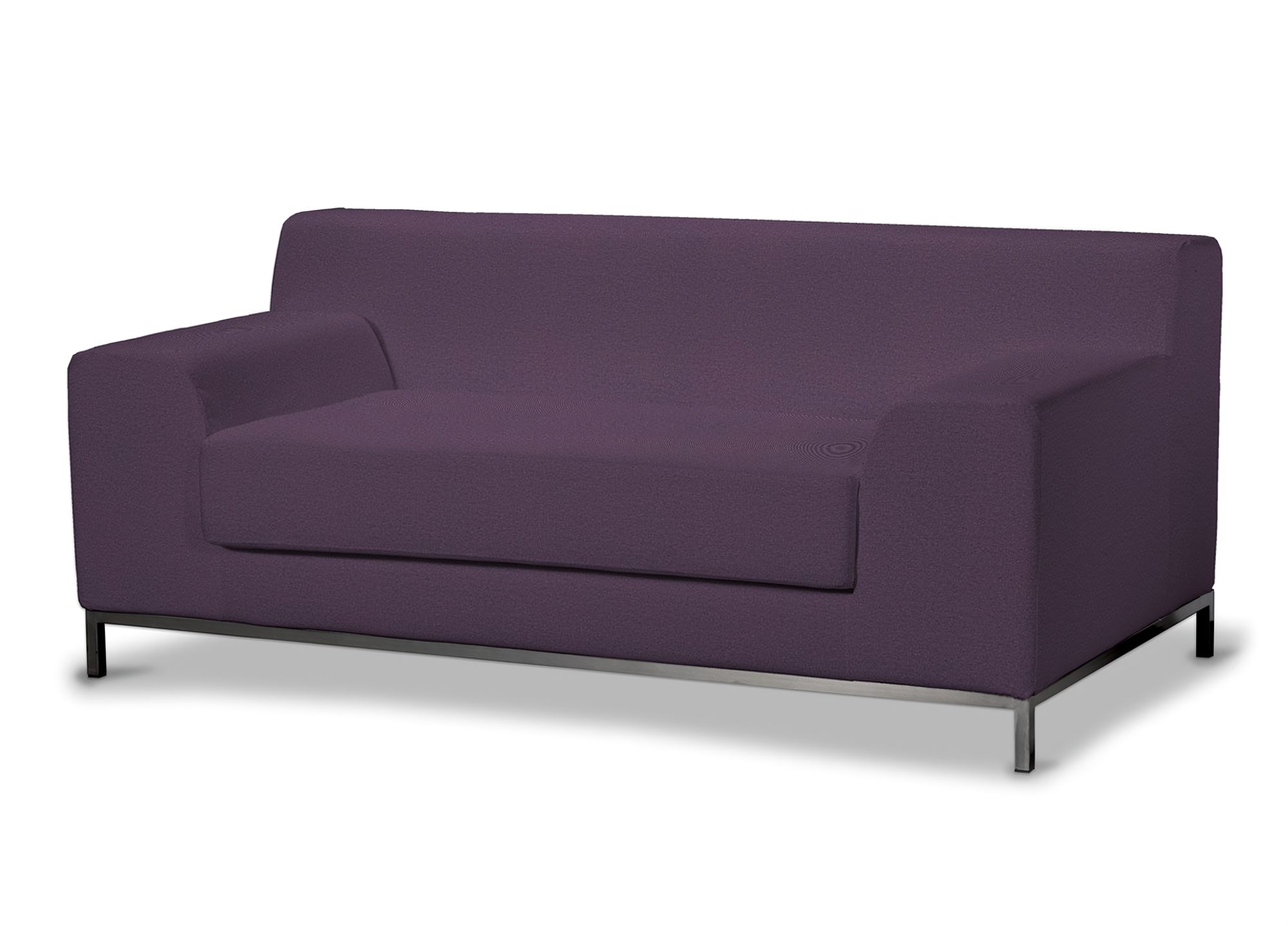 Bezug für Kramfors 2-Sitzer Sofa Farbe violett Stoff strukturiert