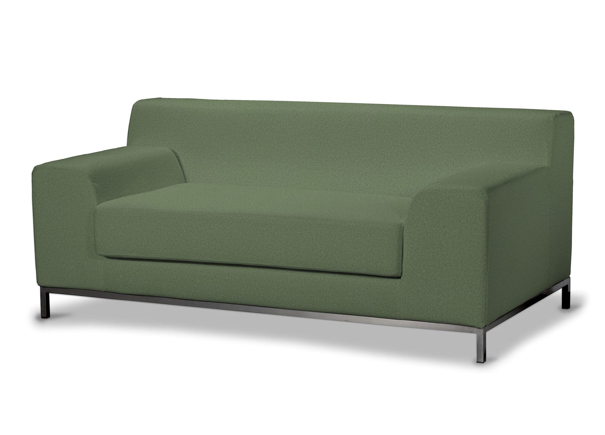 Bezug für Kramfors 2-Sitzer Sofa Farbe grün Stoff strukturiert
