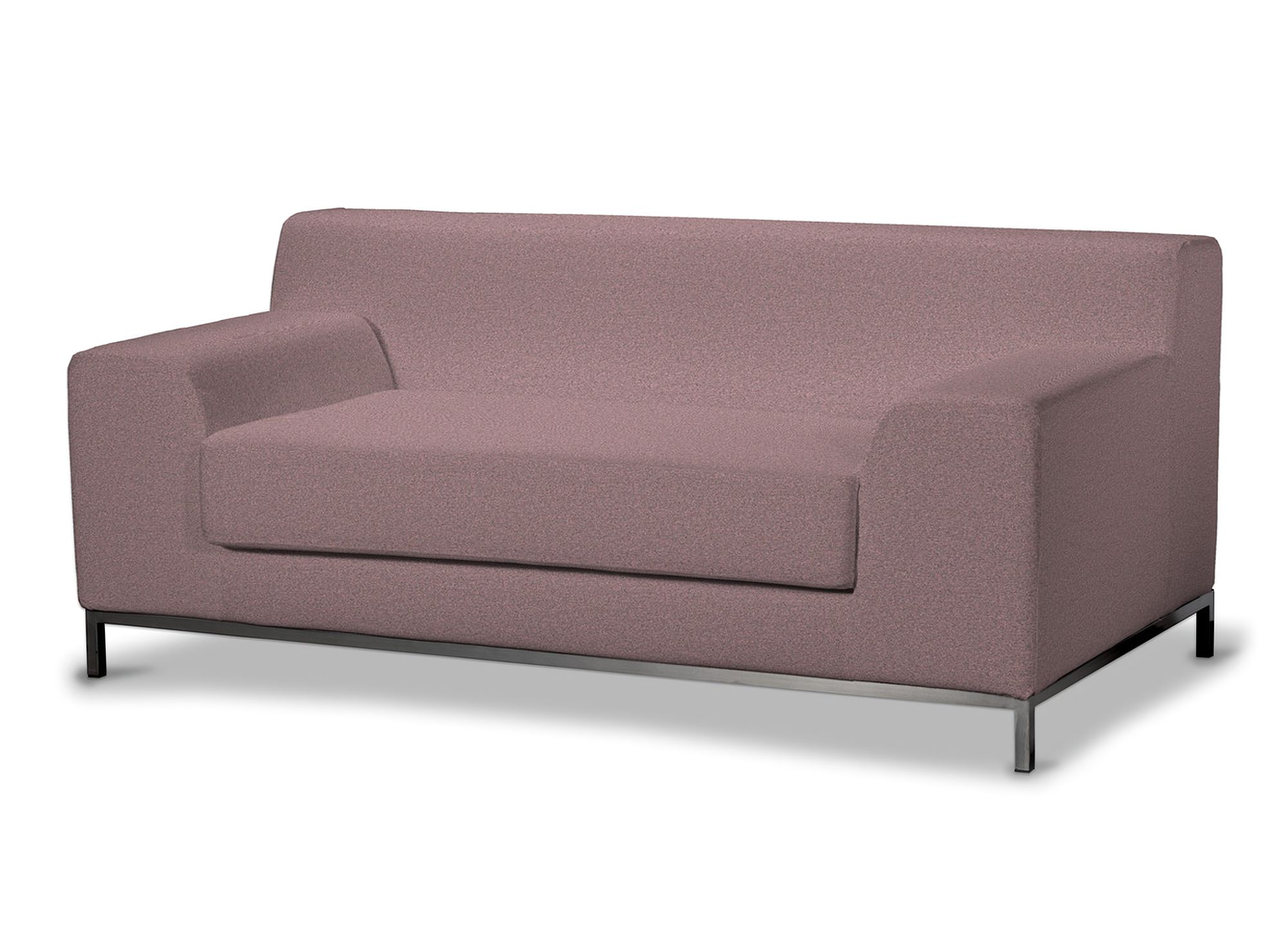 Bezug für Kramfors 2-Sitzer Sofa Farbe rosa Stoff strukturiert