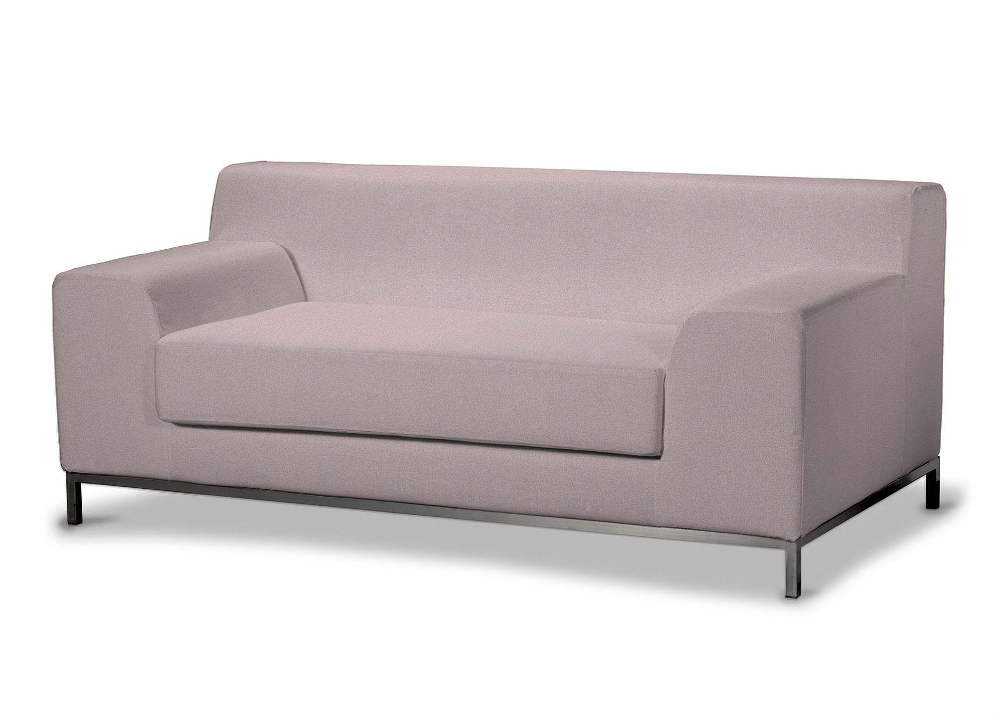 Bezug für Kramfors 2-Sitzer Sofa Farbe rosa Stoff strukturiert