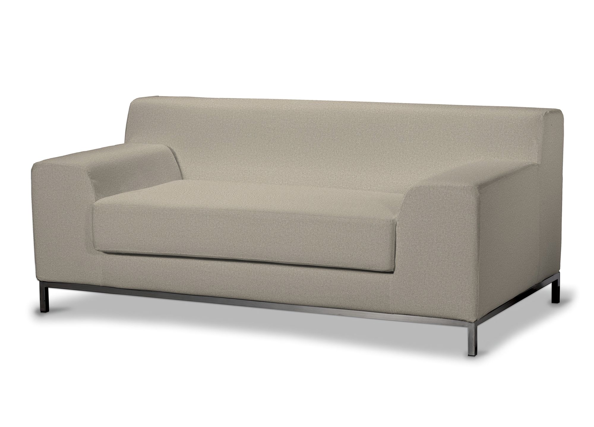 Bezug für Kramfors 2-Sitzer Sofa Farbe beige Stoff strukturiert
