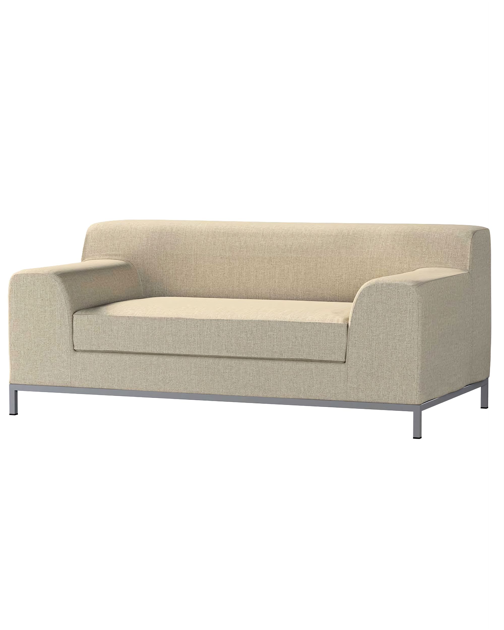 Bezug für Kramfors 2-Sitzer Sofa Farbe beige Stoff strukturiert