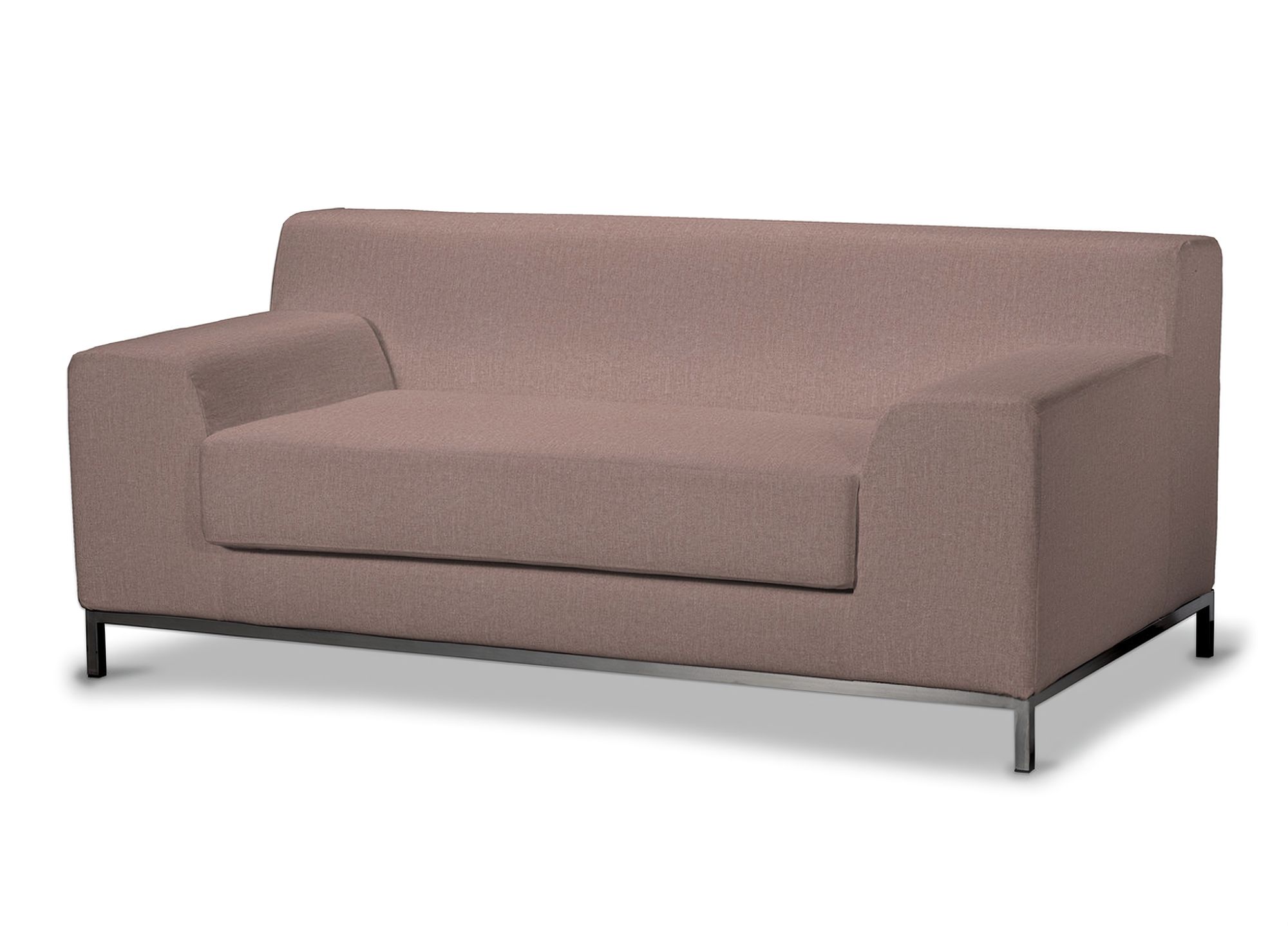 Bezug für Kramfors 2-Sitzer Sofa Farbe rosa Stoff strukturiert