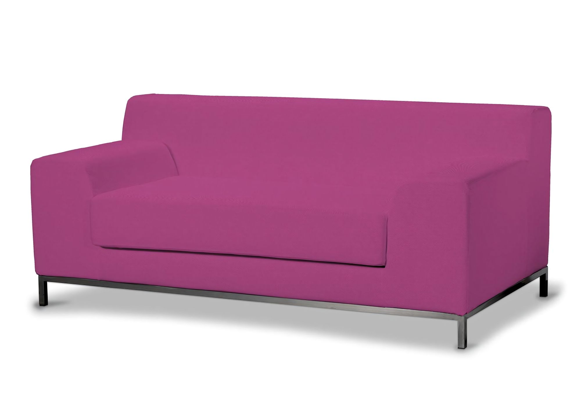 Bezug für Kramfors 2-Sitzer Sofa Farbe rosa Stoff strukturiert