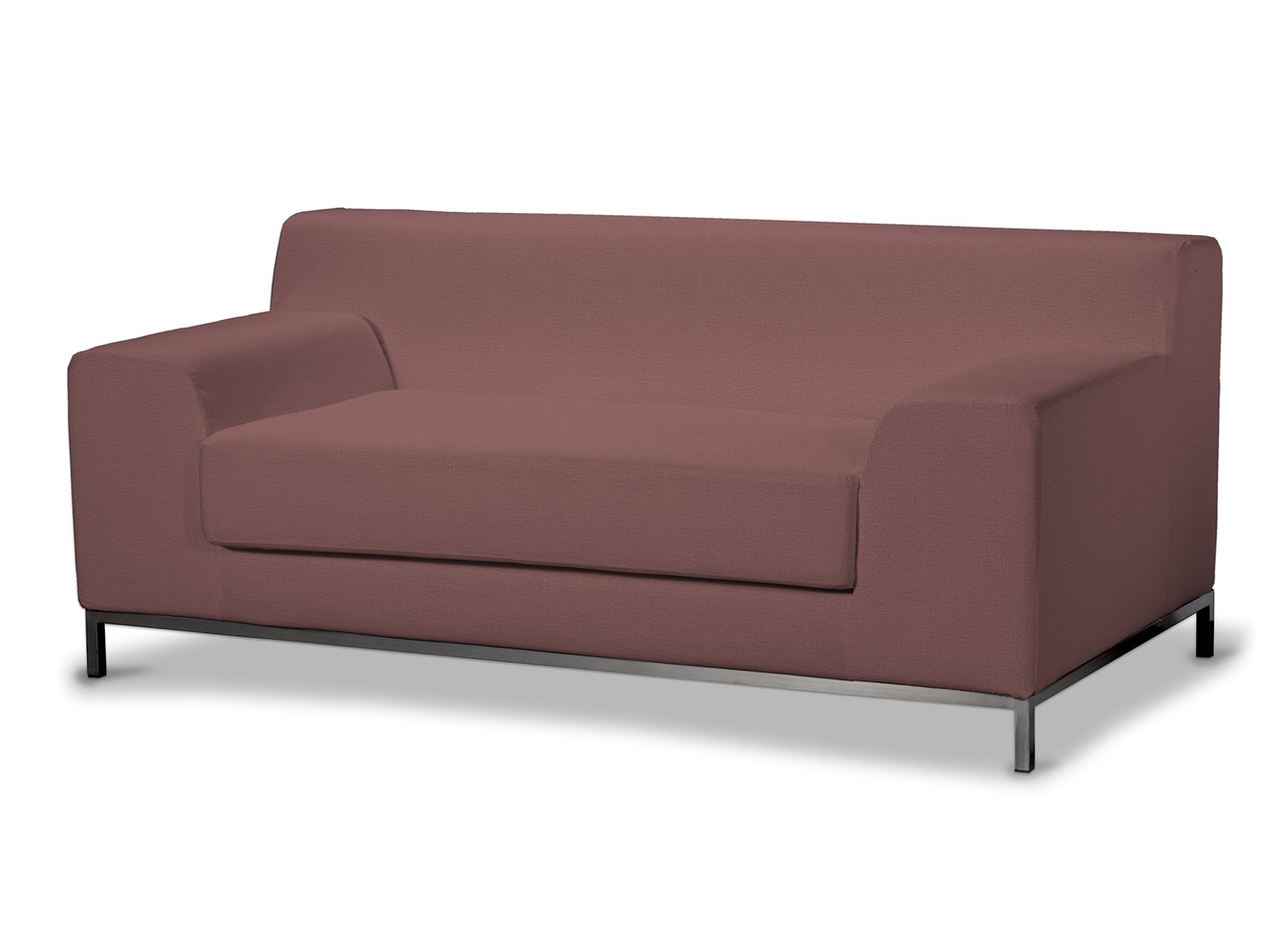 Bezug für Kramfors 2-Sitzer Sofa Farbe violett Stoff samt