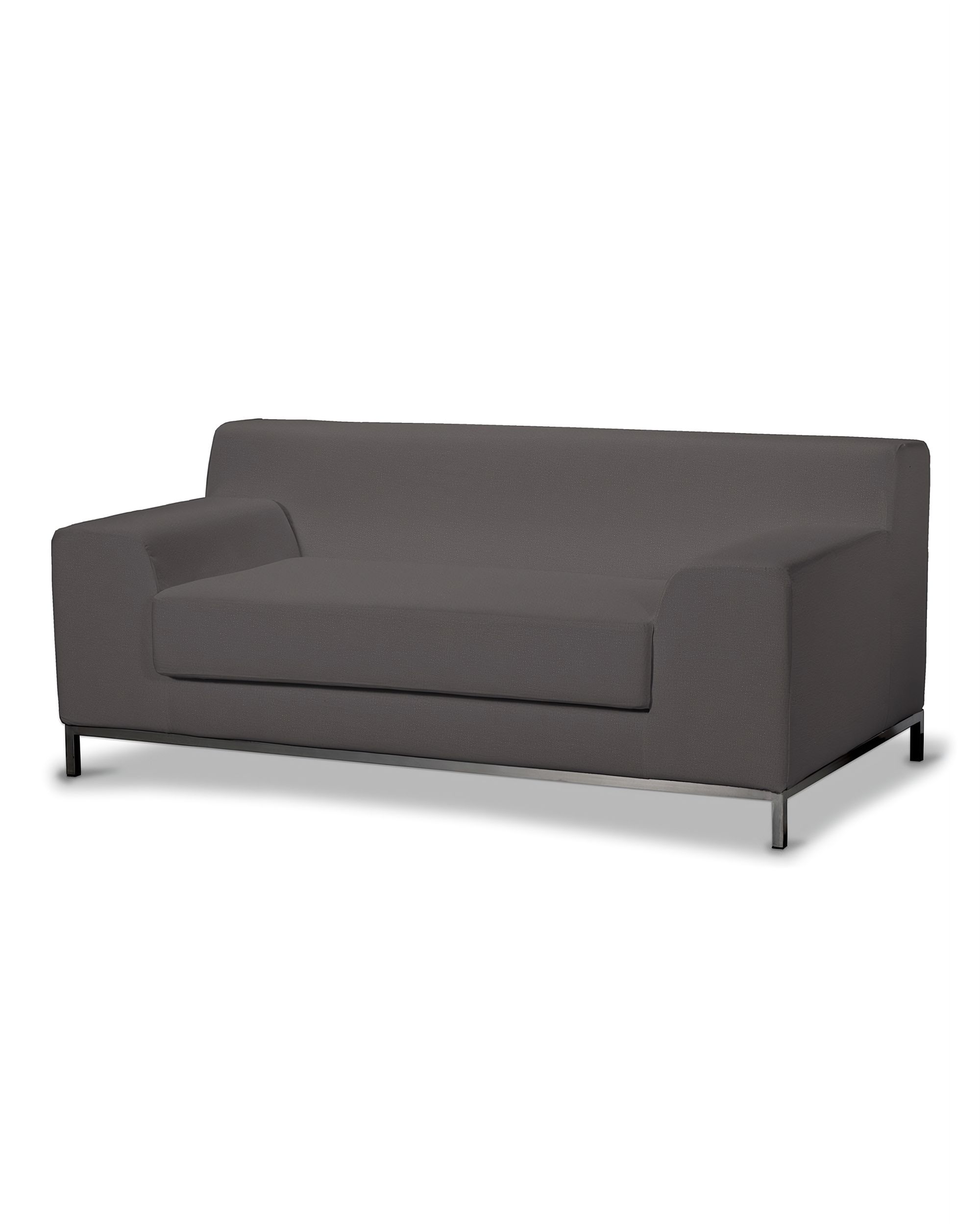 Bezug für Kramfors 2-Sitzer Sofa Farbe braun Stoff samt
