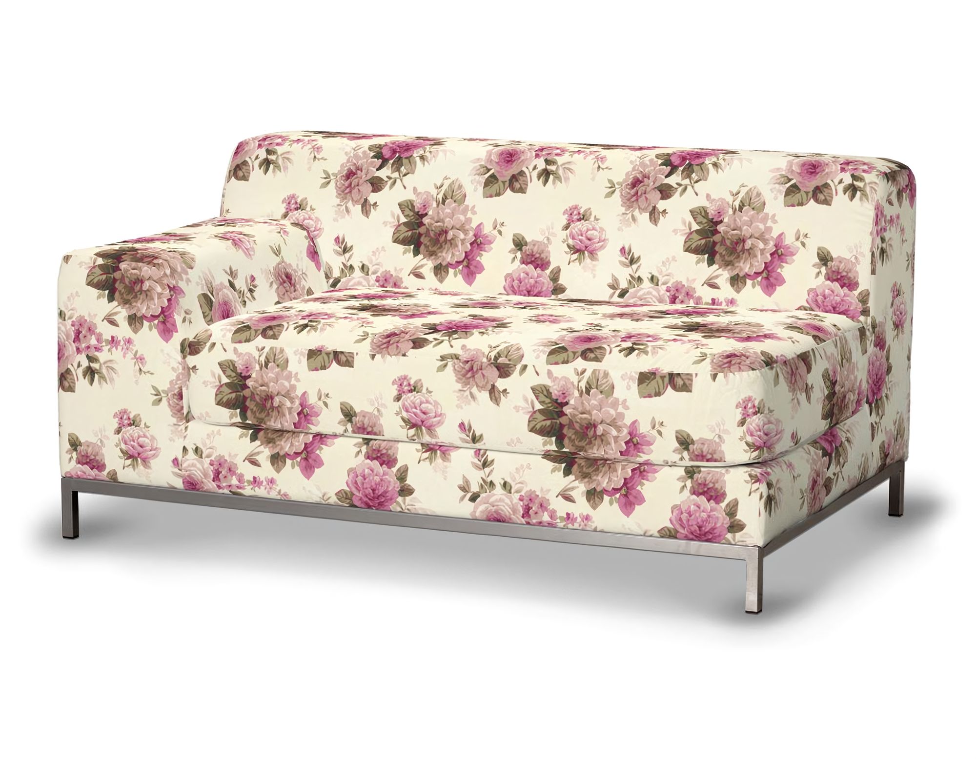 Bezug für Kramfors 2-Sitzer Sofa, Lehne links Farbe bunt Stoff gemustert