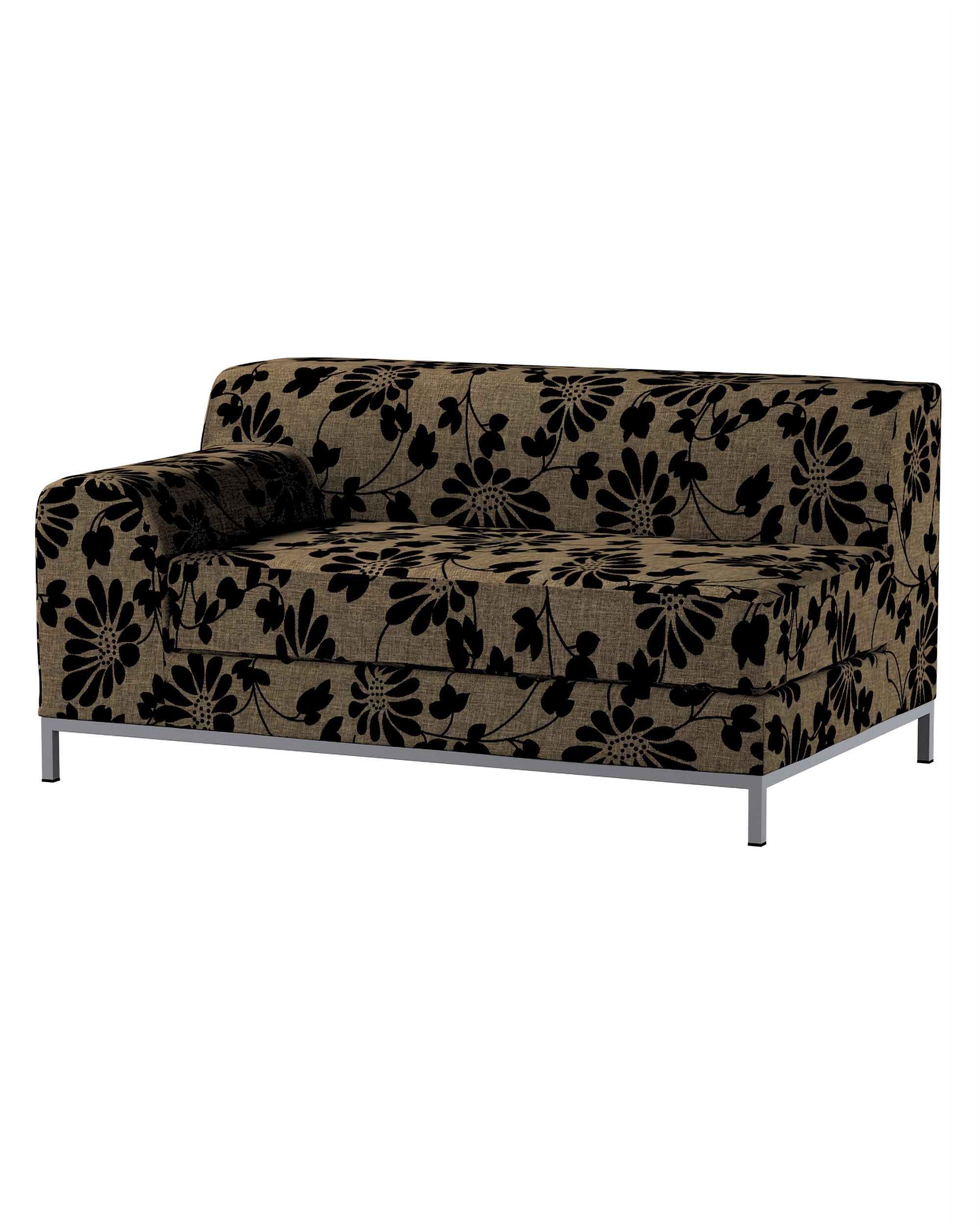 Bezug für Kramfors 2-Sitzer Sofa, Lehne links Farbe beige Stoff strukturiert, gemustert