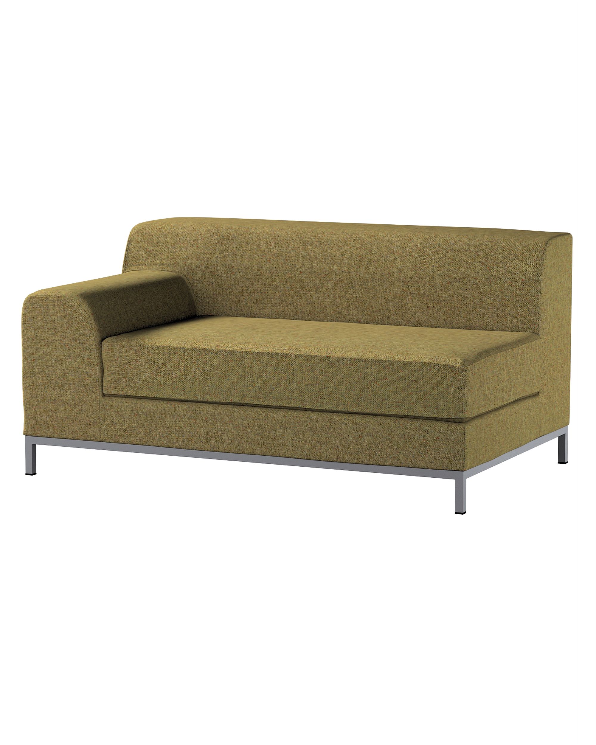 Bezug für Kramfors 2-Sitzer Sofa, Lehne links Farbe grün Stoff strukturiert