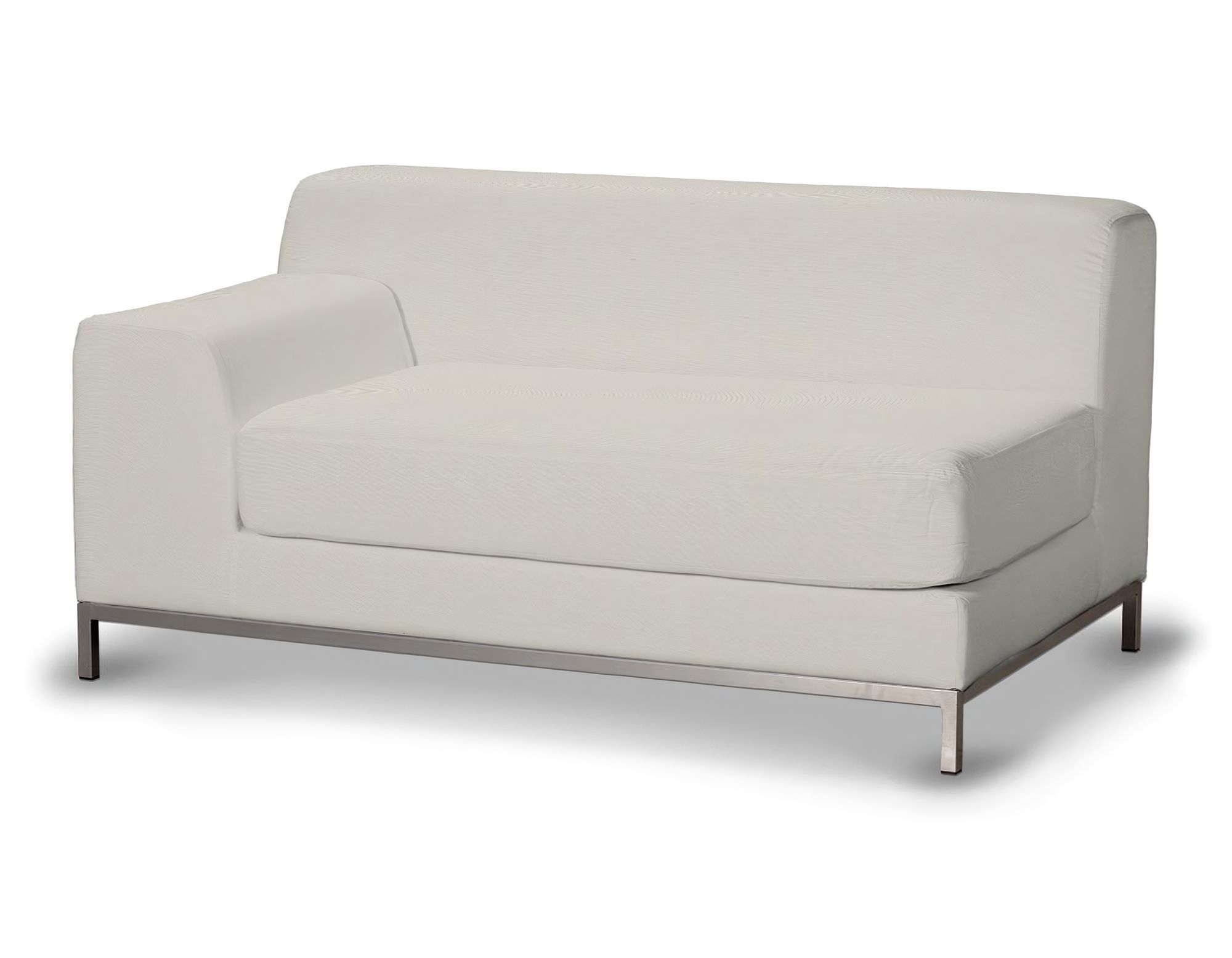 Bezug für Kramfors 2-Sitzer Sofa, Lehne links Farbe grau