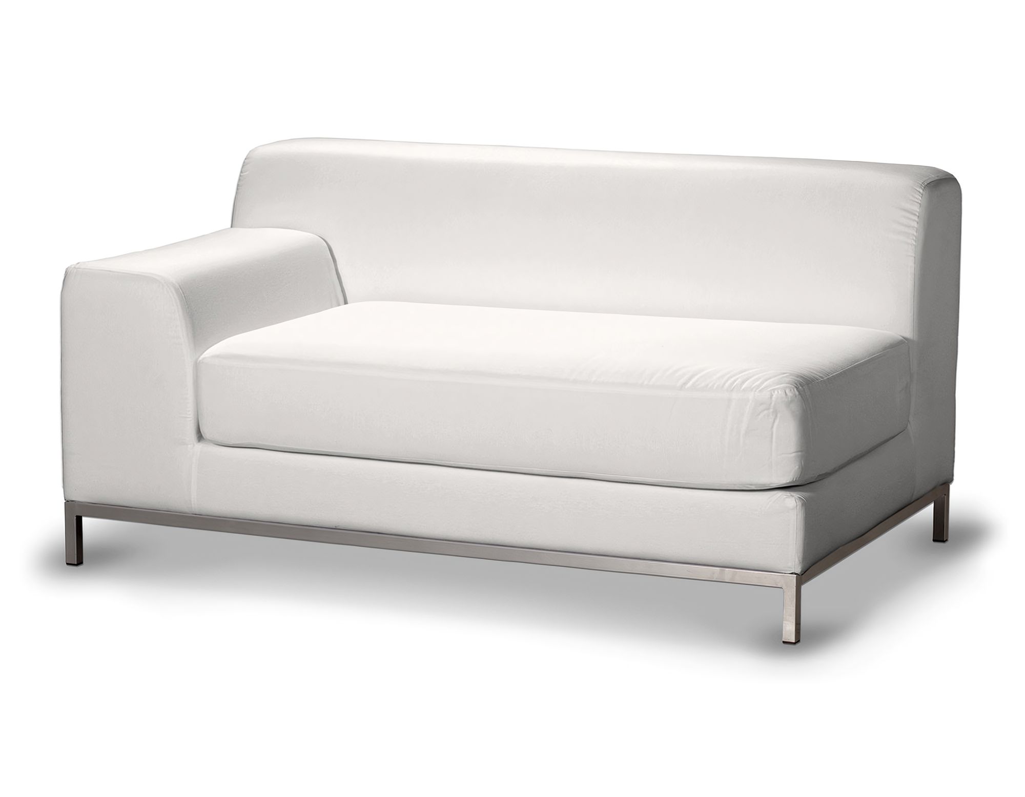 Bezug für Kramfors 2-Sitzer Sofa, Lehne links Farbe weiß