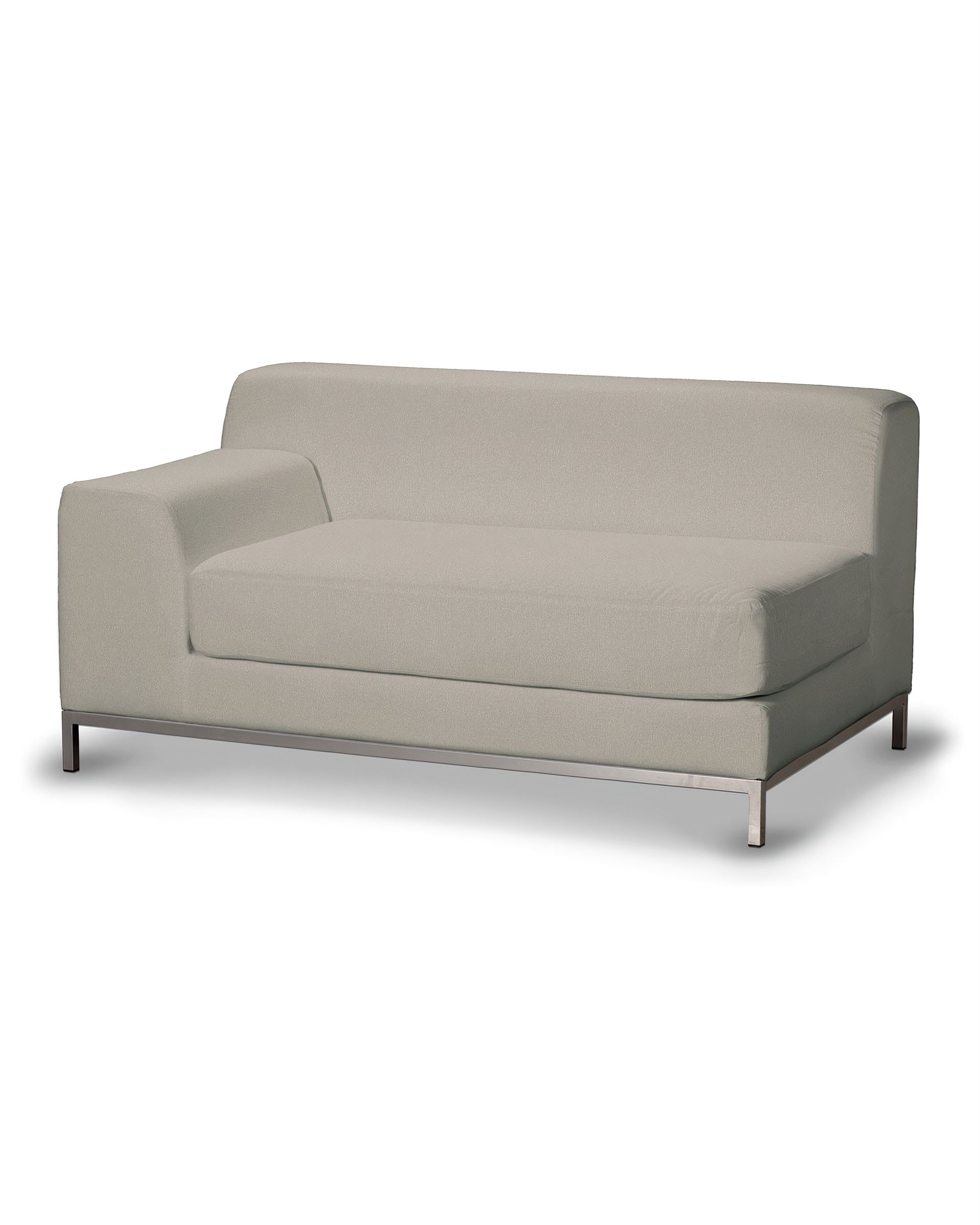 Bezug für Kramfors 2-Sitzer Sofa, Lehne links Farbe beige Stoff strukturiert